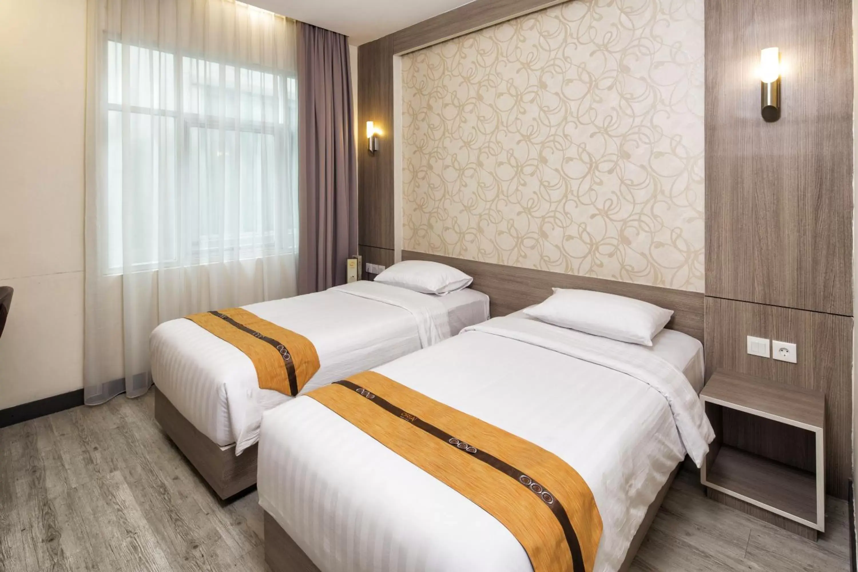 Bed in Oria Hotel Jakarta