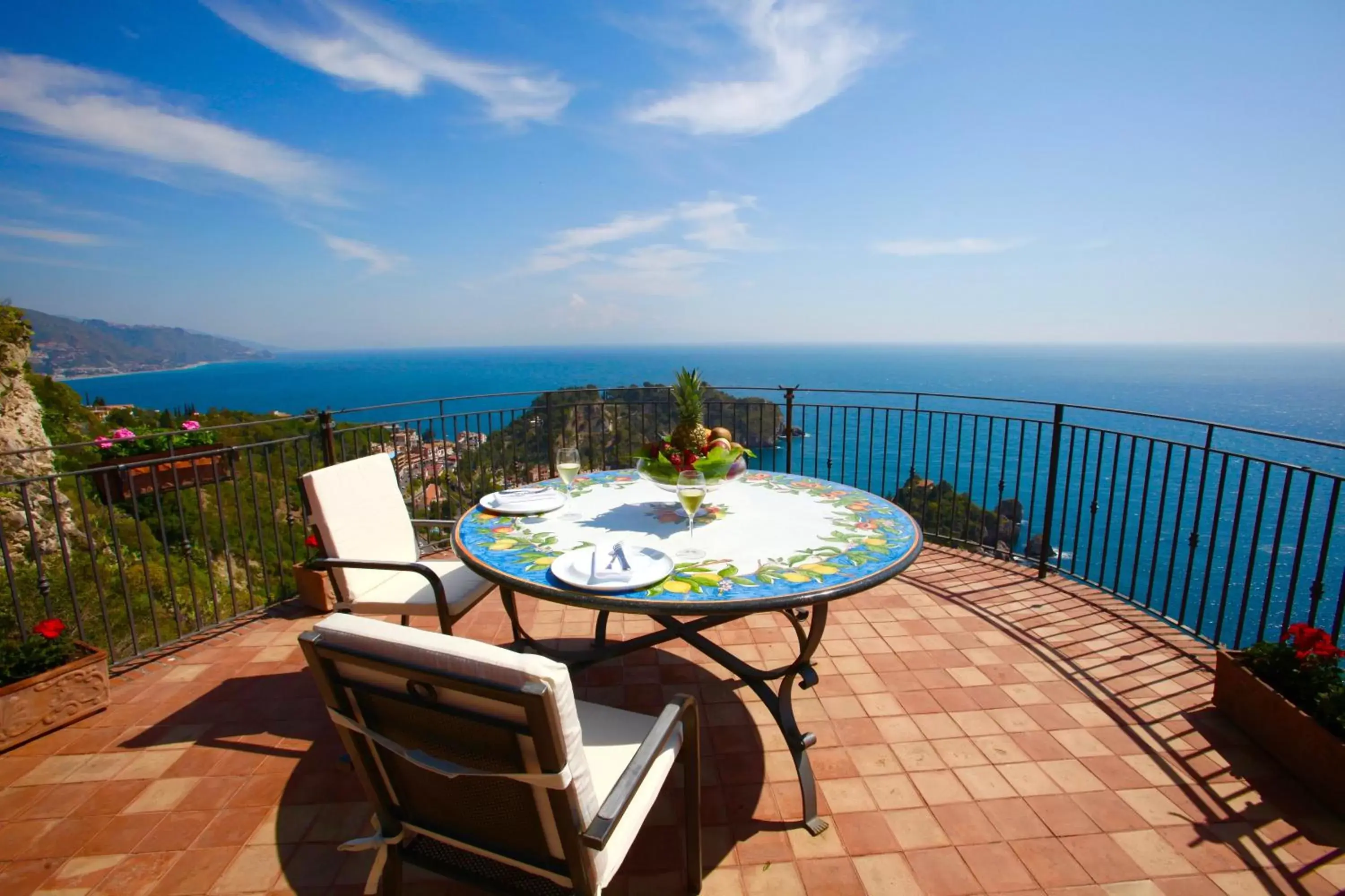 Balcony/Terrace in Grand Hotel San Pietro Relais & Chateaux