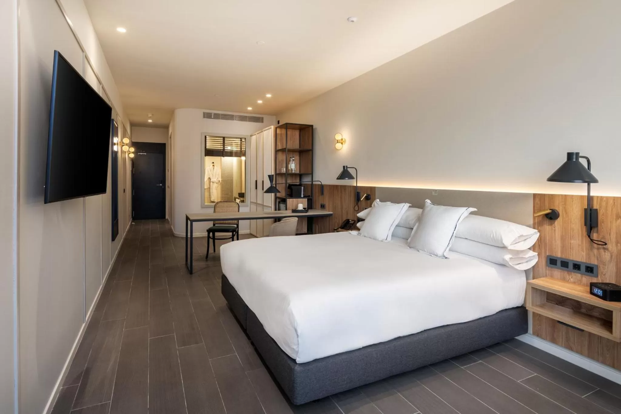 Bedroom, Bed in Hotel LIVVO Lumm