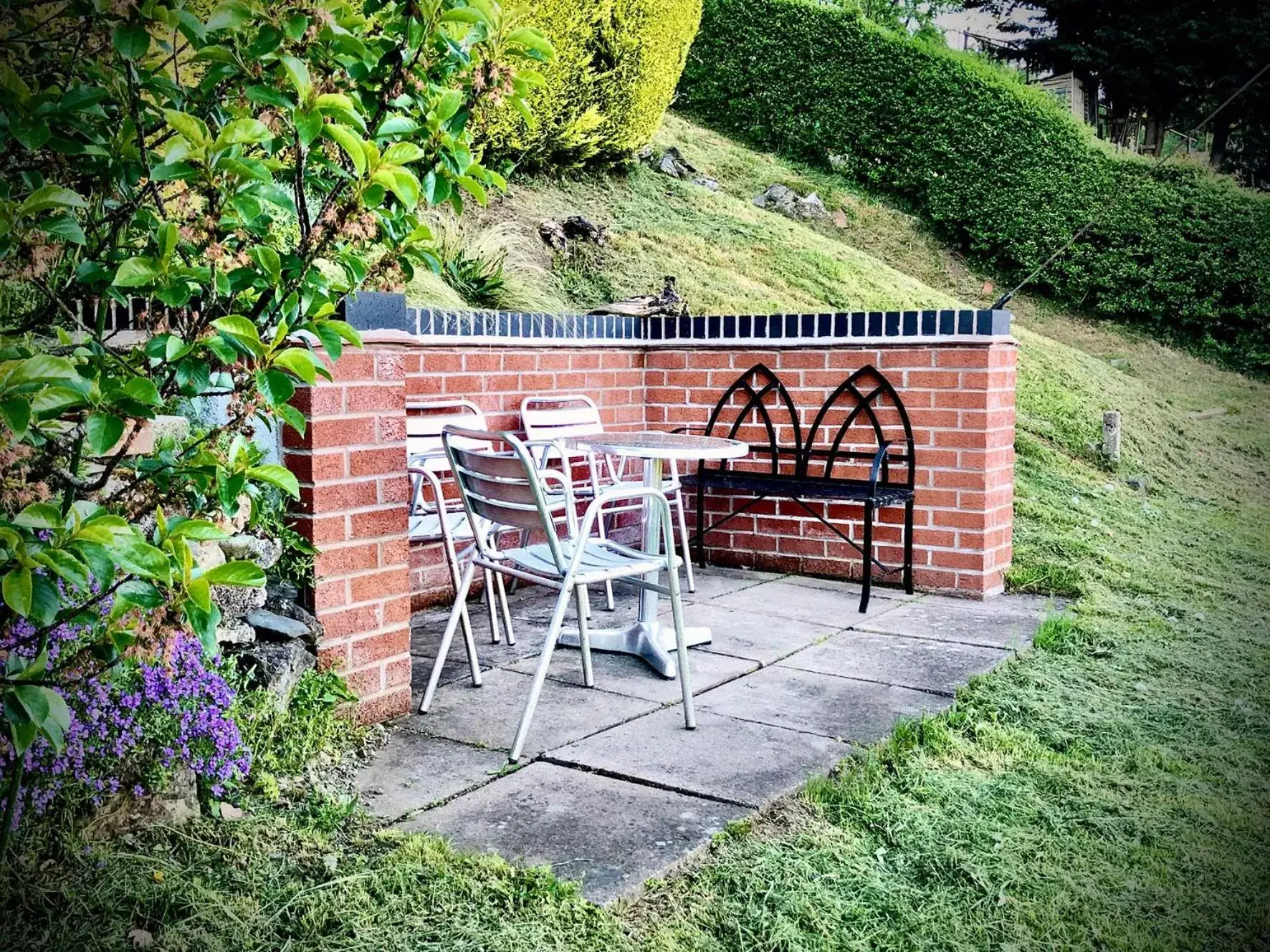 Garden in Mynd House