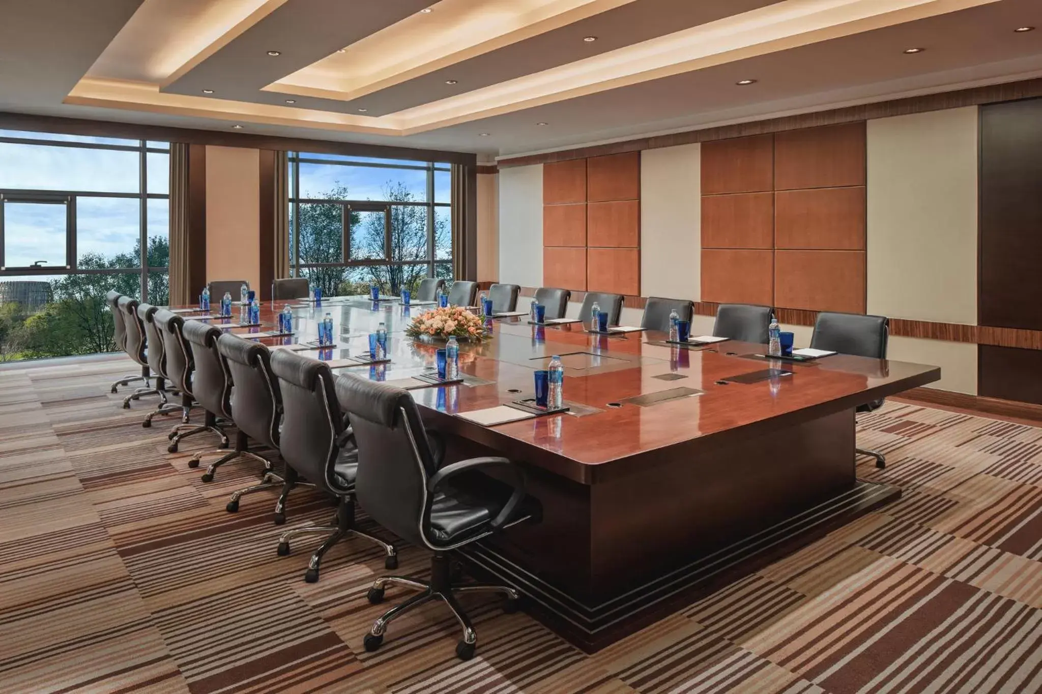 Meeting/conference room in Crowne Plaza Beijing International Airport, an IHG Hotel