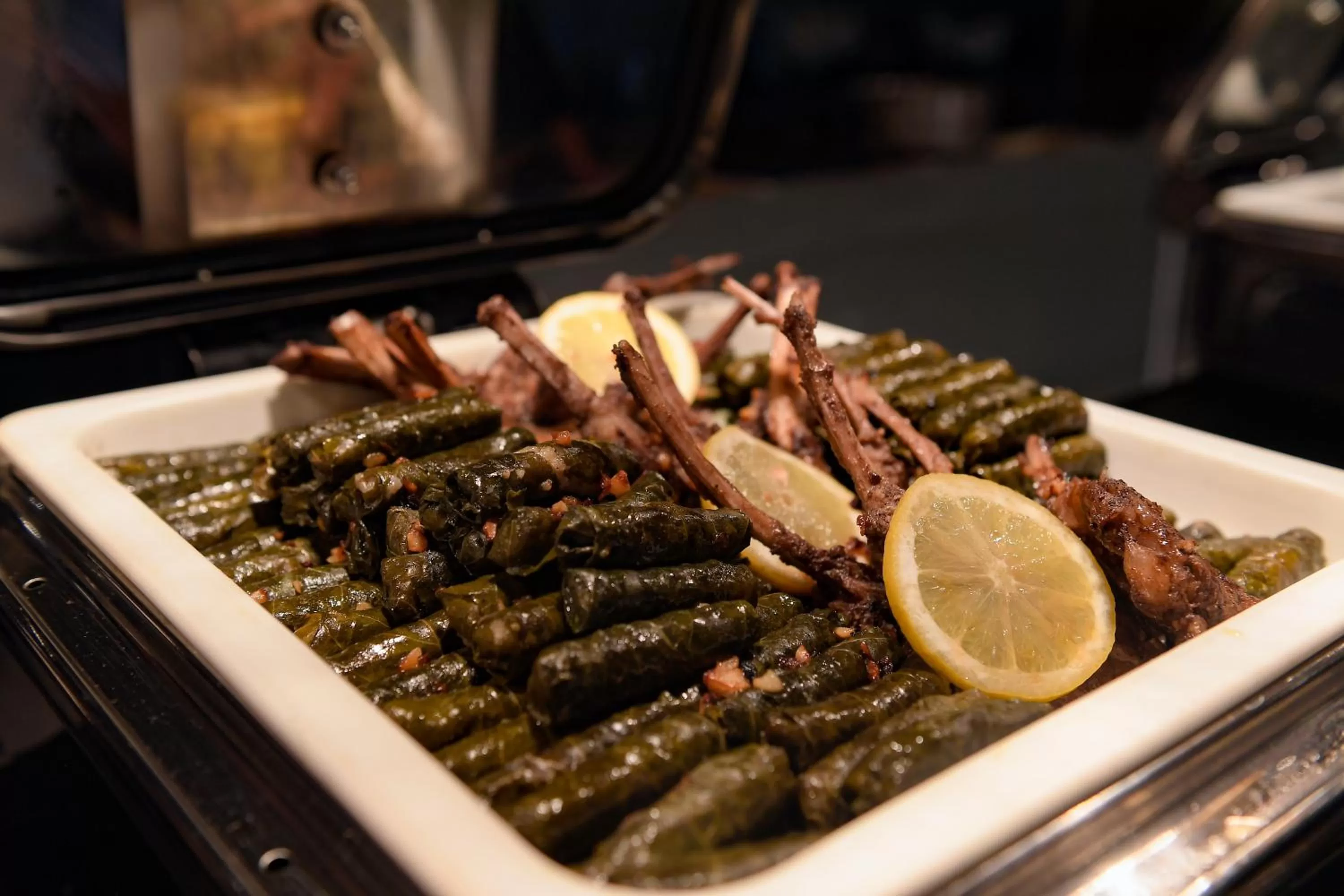 Lounge or bar, Food in The Palms Beach Hotel & Spa