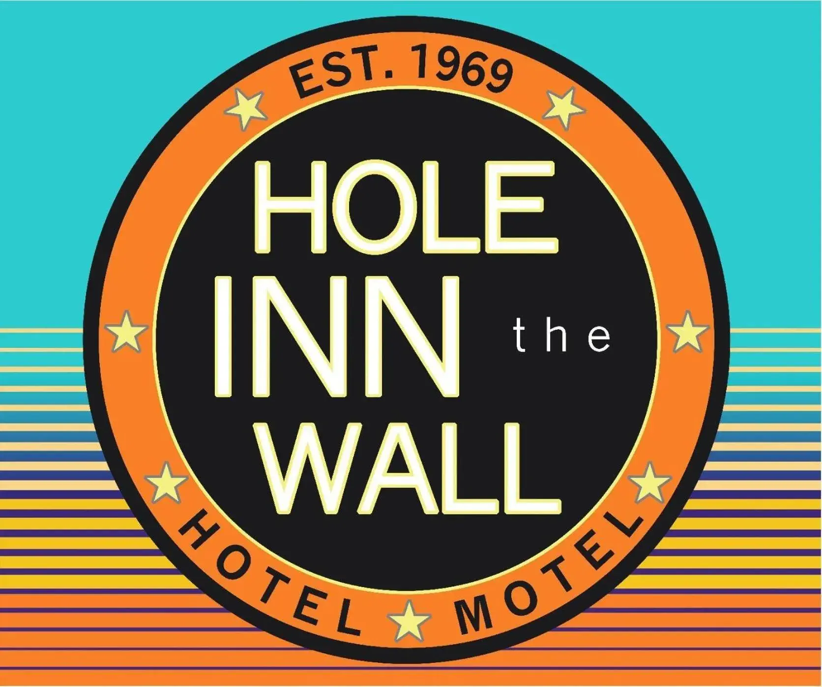 Property logo or sign in Hole Inn the Wall Hotel - Sunset Plaza - Fort Walton Beach