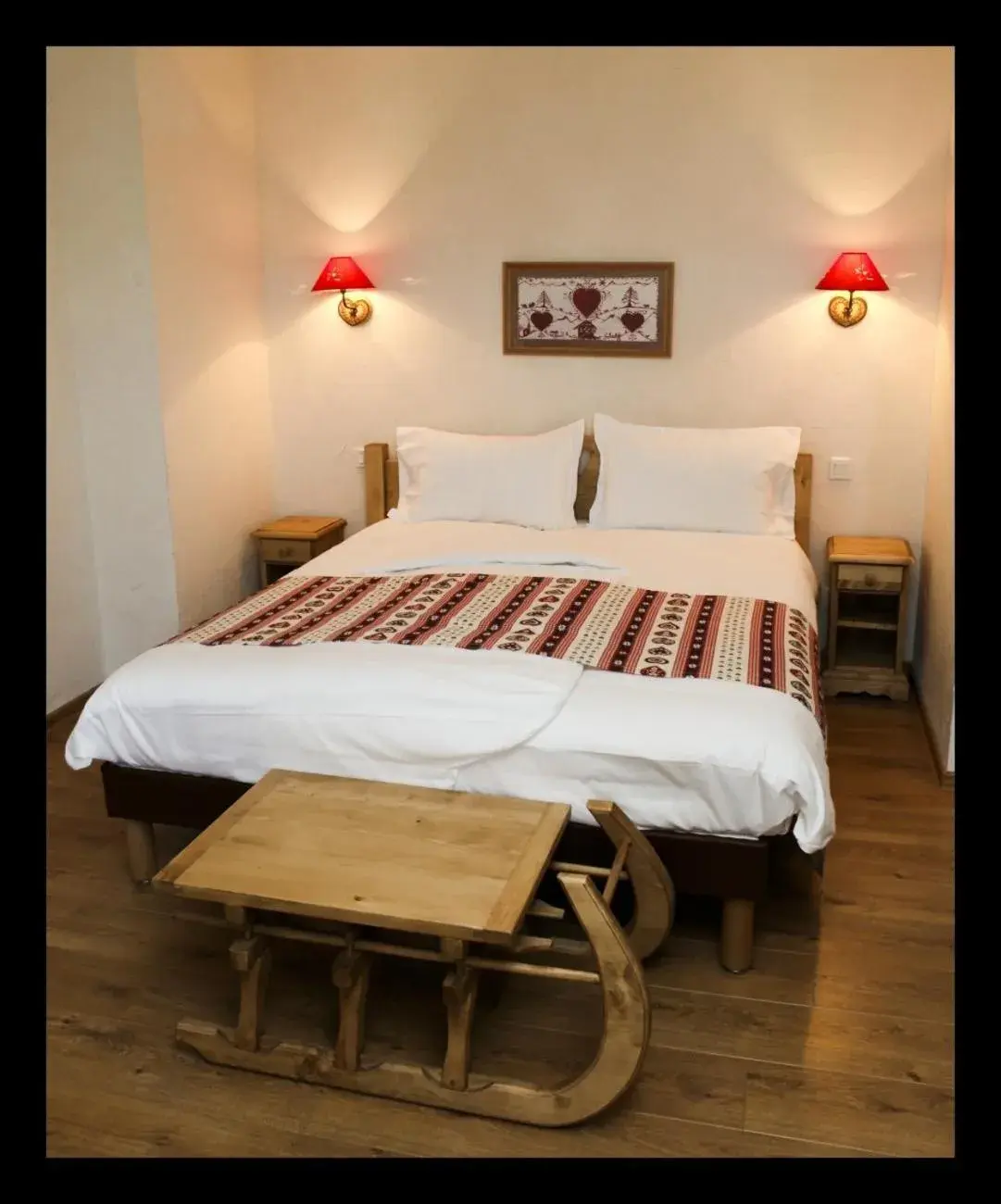 Photo of the whole room, Bed in Brit Hotel Confort La Ferme du Pape