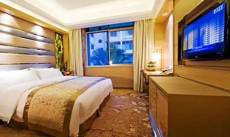 Bed in Wangjiang Hotel