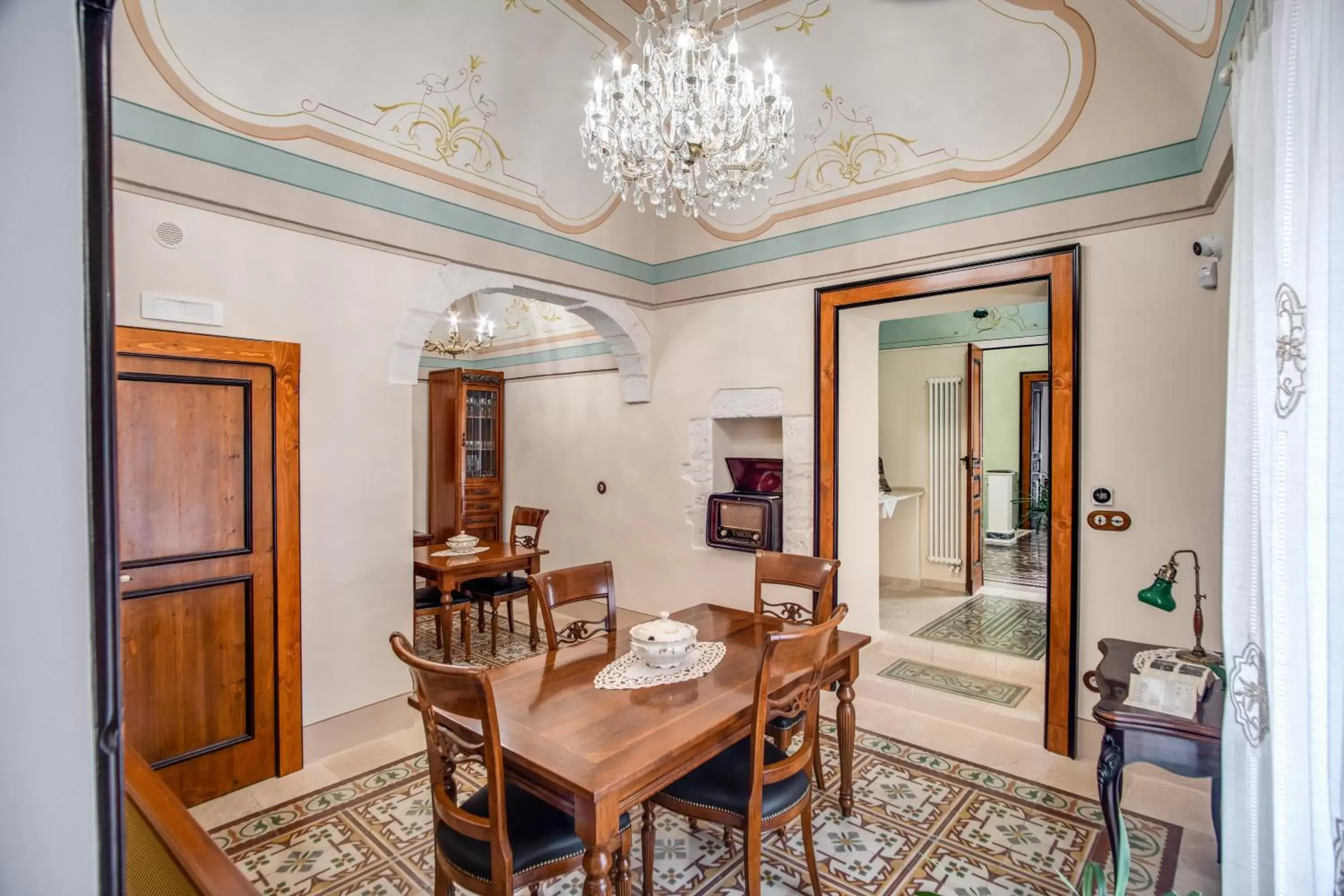 Living room, Dining Area in Palazzo Stunis - Dimora di Charme