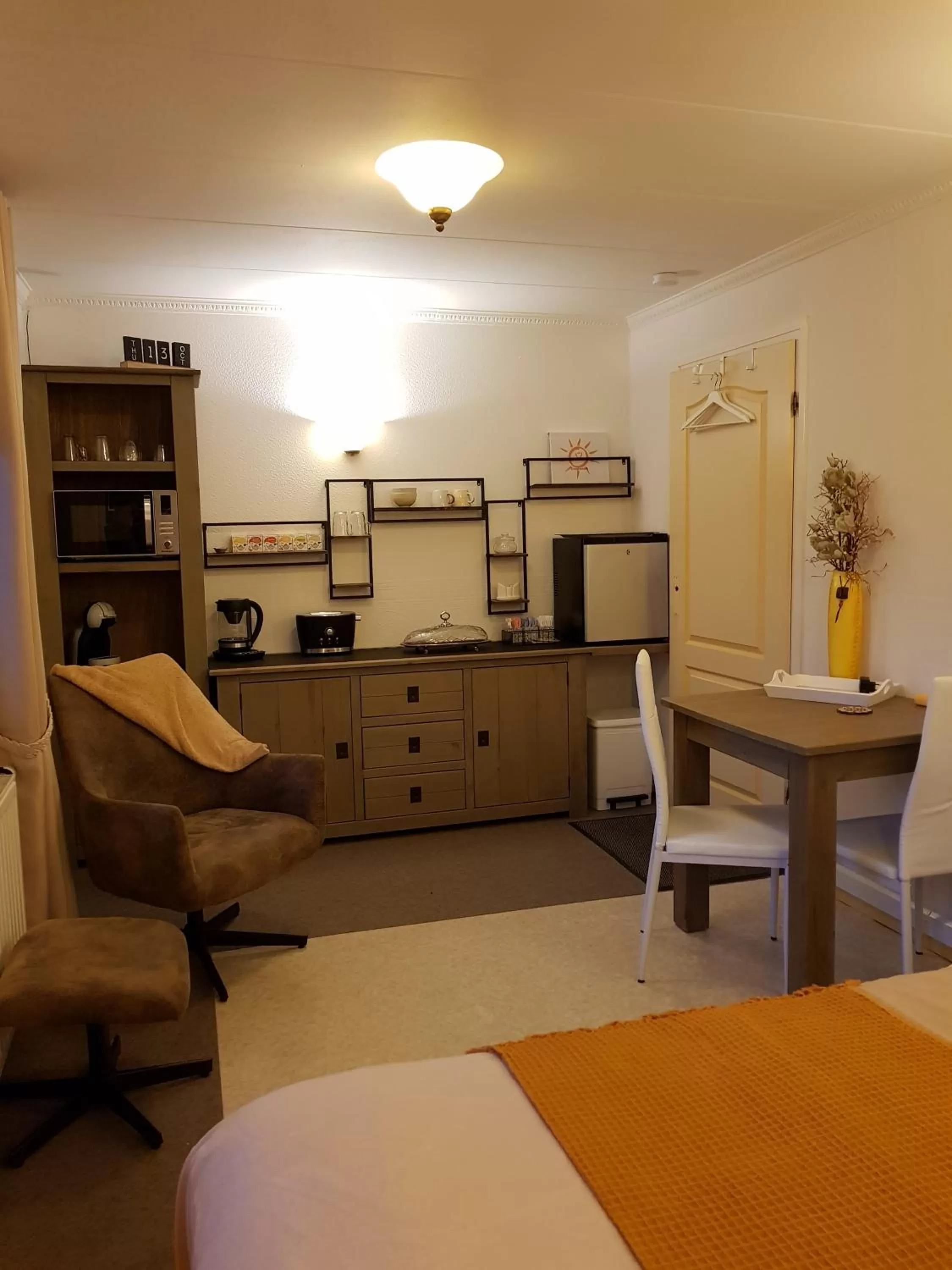 Seating area in B&B Usselo Klein, fijn en uniek!