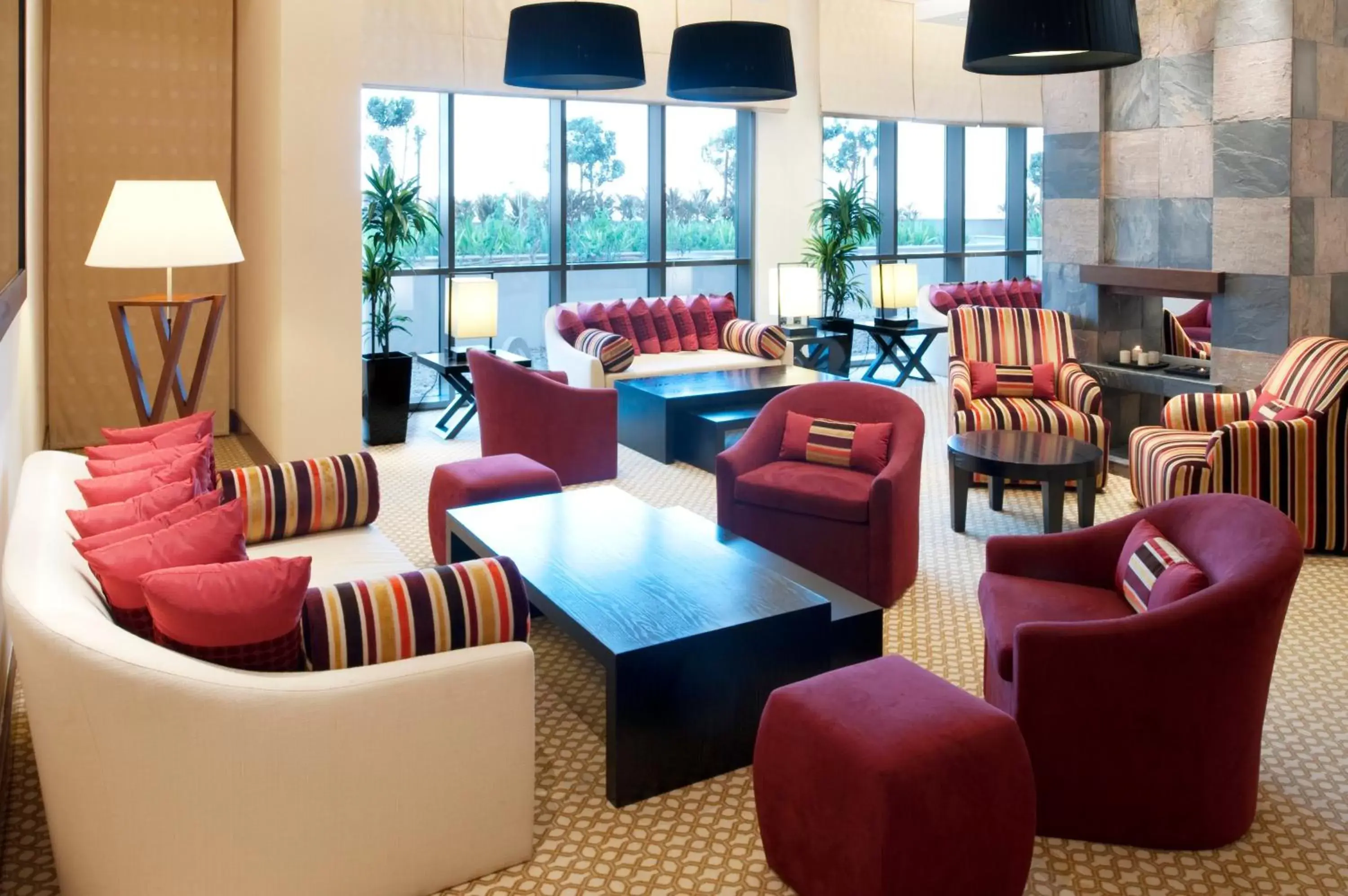 Property building, Lounge/Bar in Staybridge Suites Yas Island Abu Dhabi, an IHG Hotel