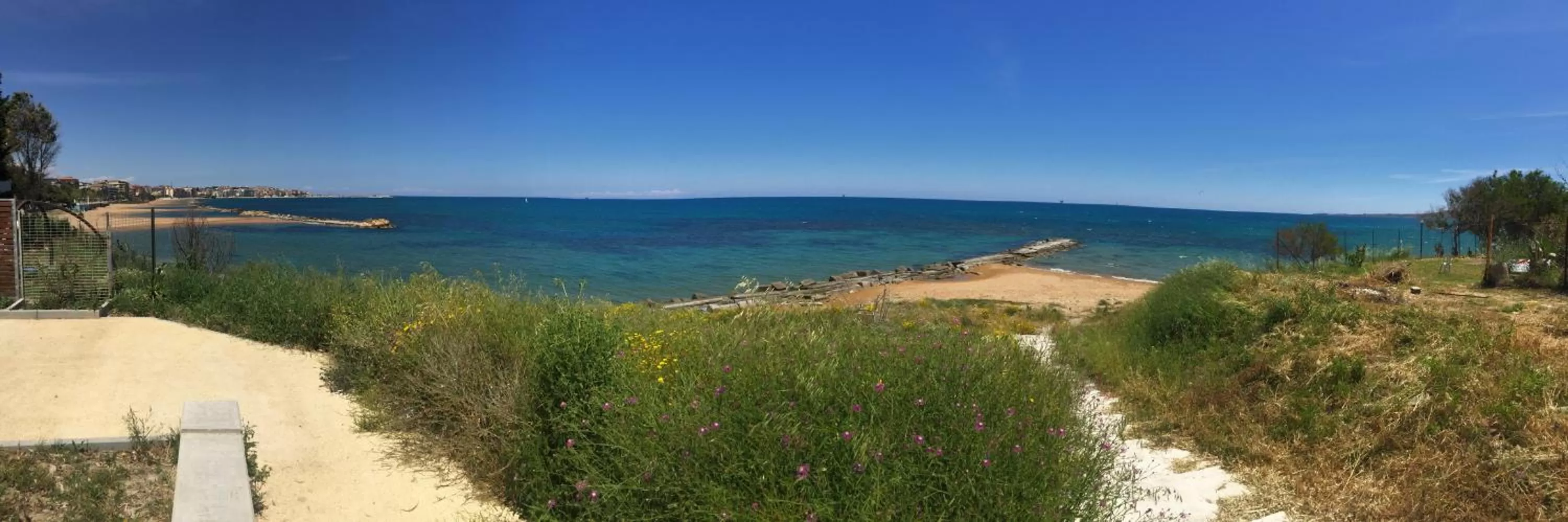 City view in B&B L'ORIZZONTE