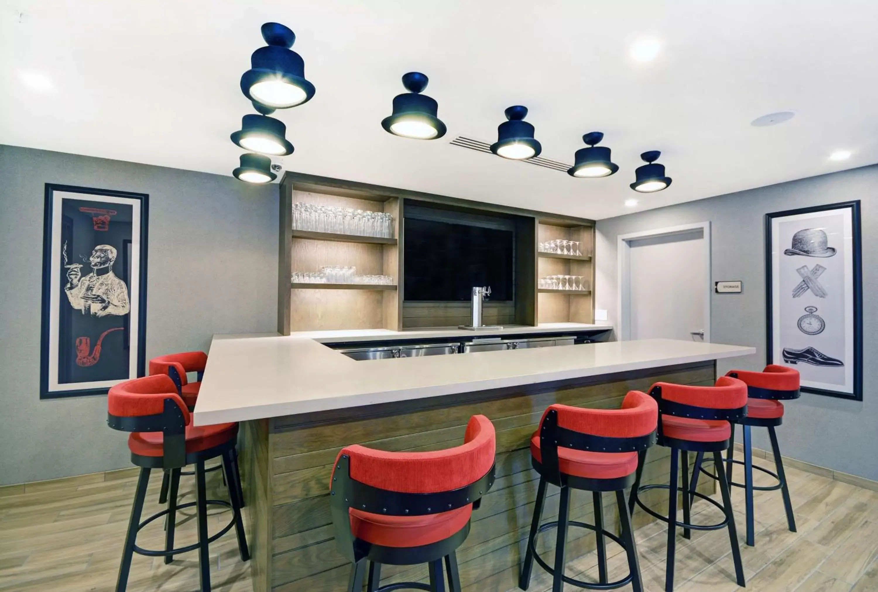 Lounge or bar in Homewood Suites by Hilton Athens Downtown University Area