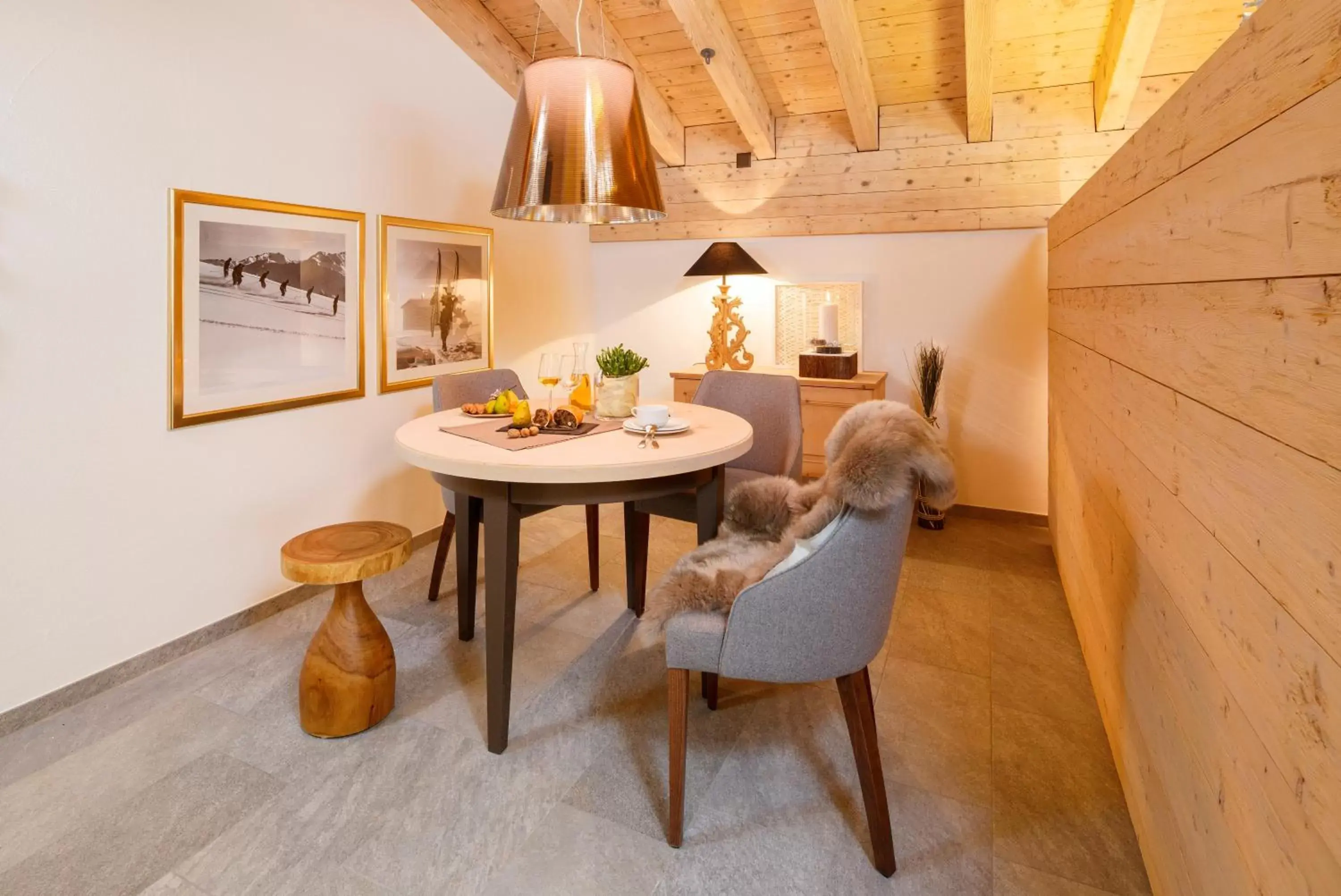 Seating area, Dining Area in Hotel Piz Buin Klosters