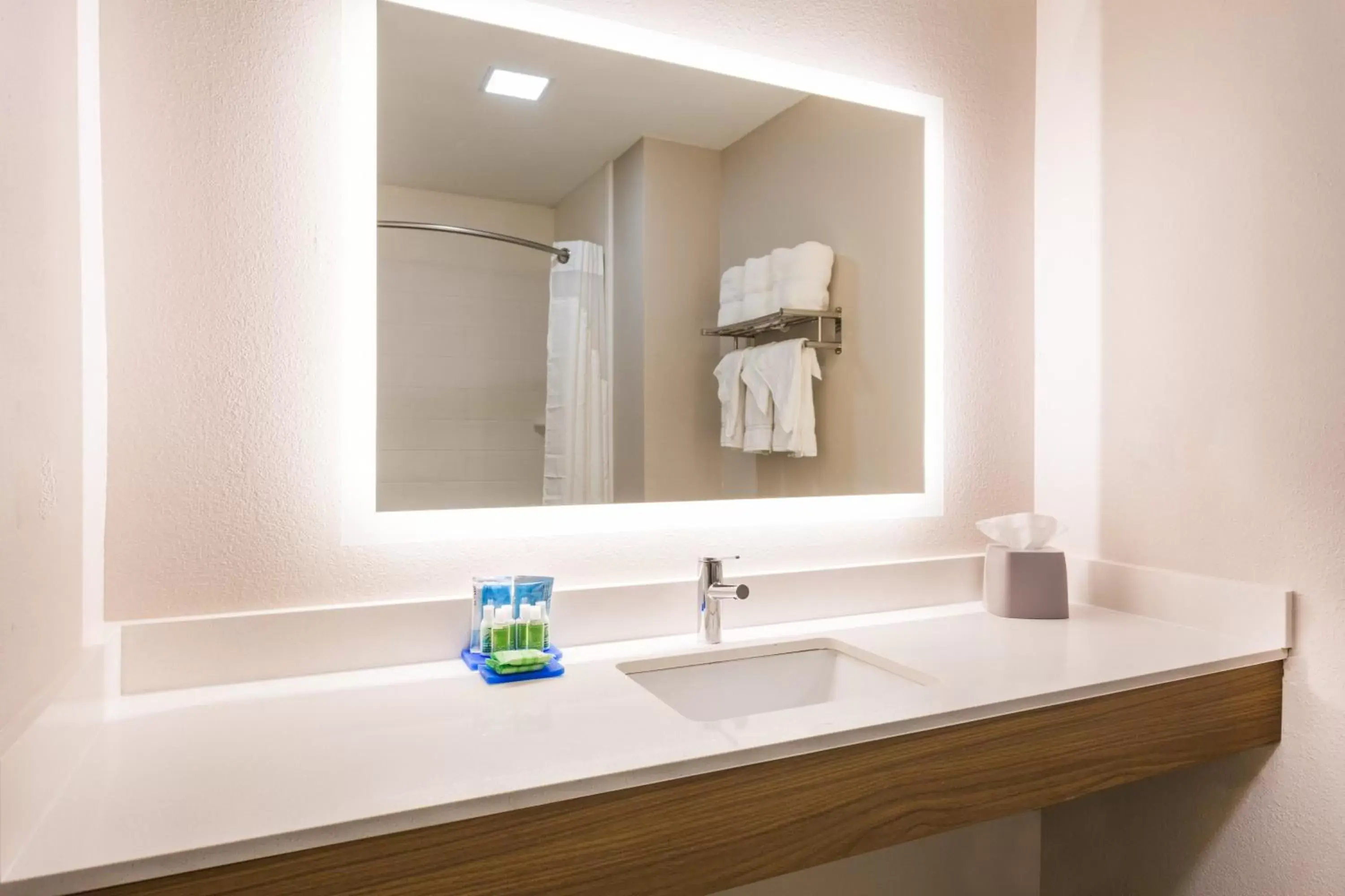 Bathroom in Holiday Inn Express - Plymouth, an IHG Hotel