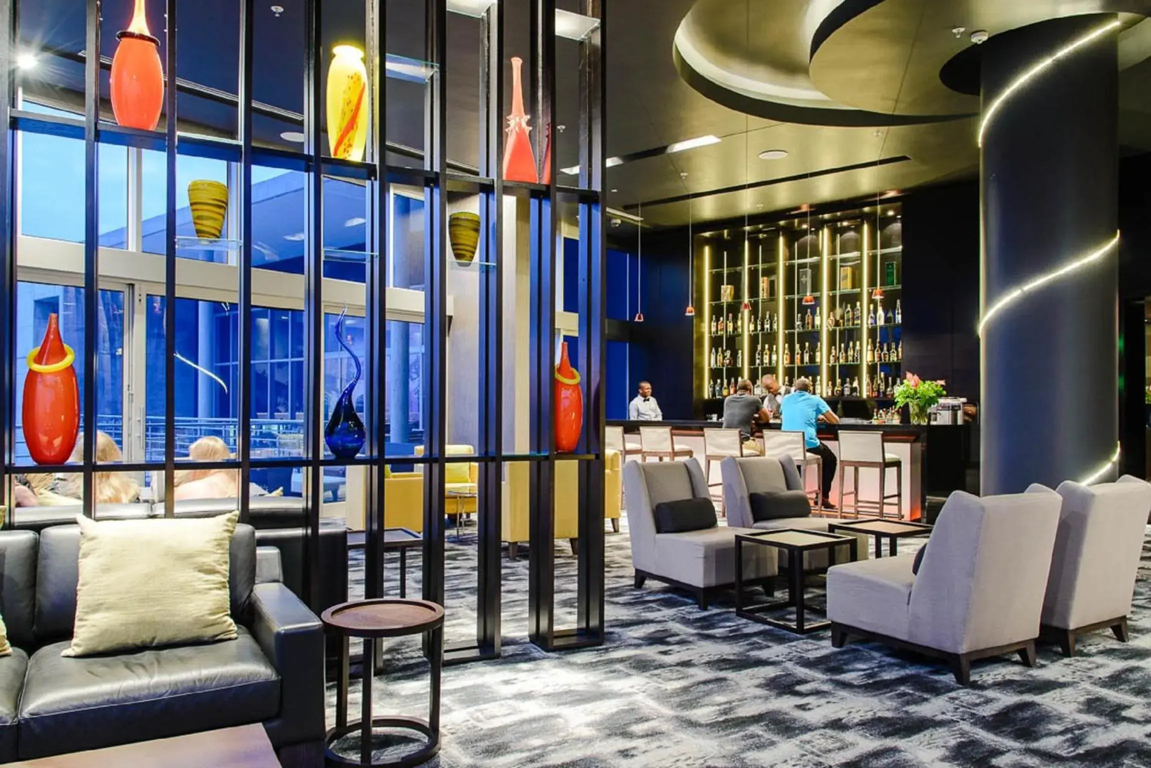 Lounge or bar, Lobby/Reception in Radisson Blu Hotel & Residence Maputo