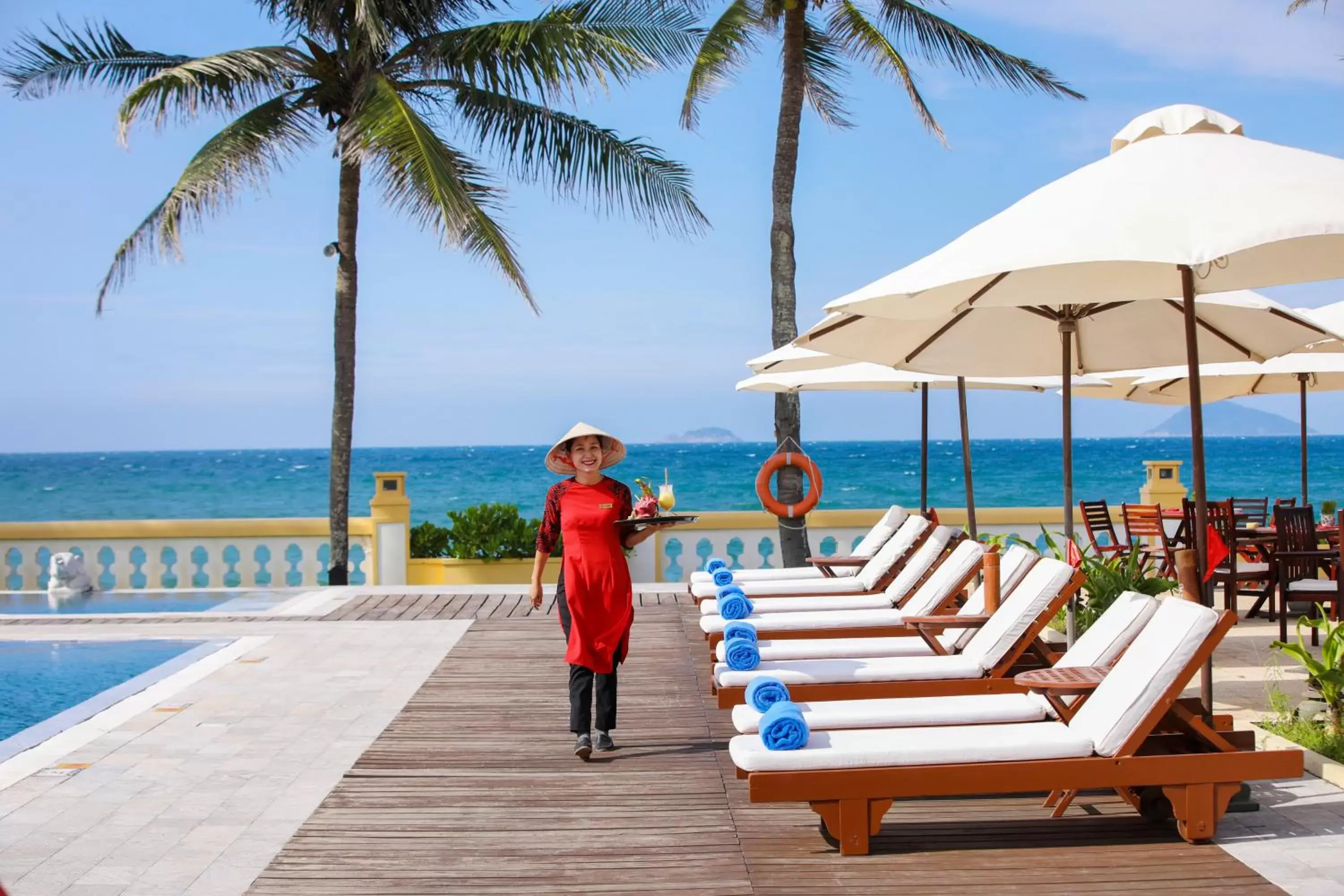 Swimming pool in Victoria Hoi An Beach Resort & Spa Swimming pool in Victoria Hoi An Beach Resort & Spa