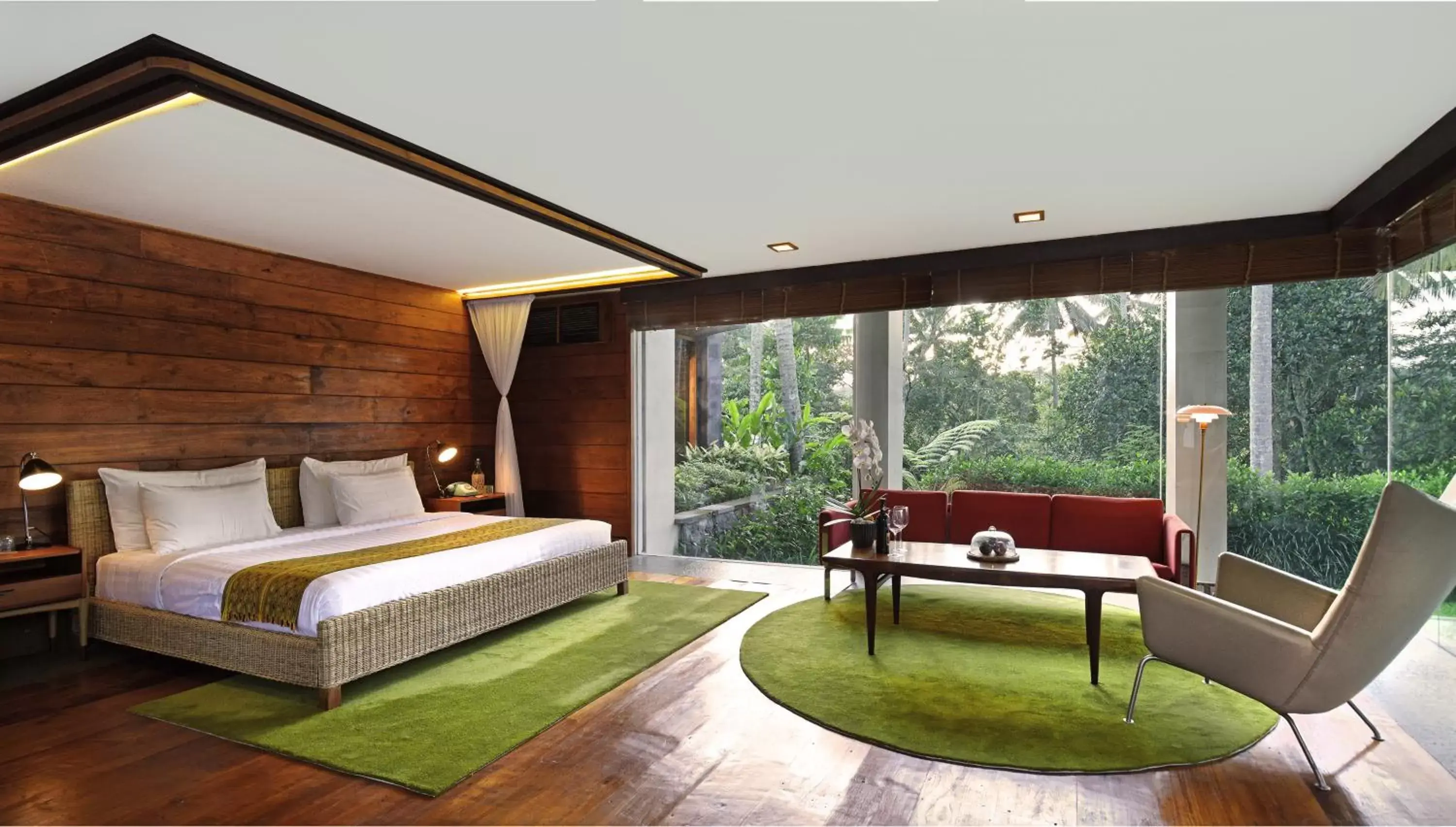 Living room, Bed in Chapung Sebali Resort Living room, Bed in Chapung Sebali Resort