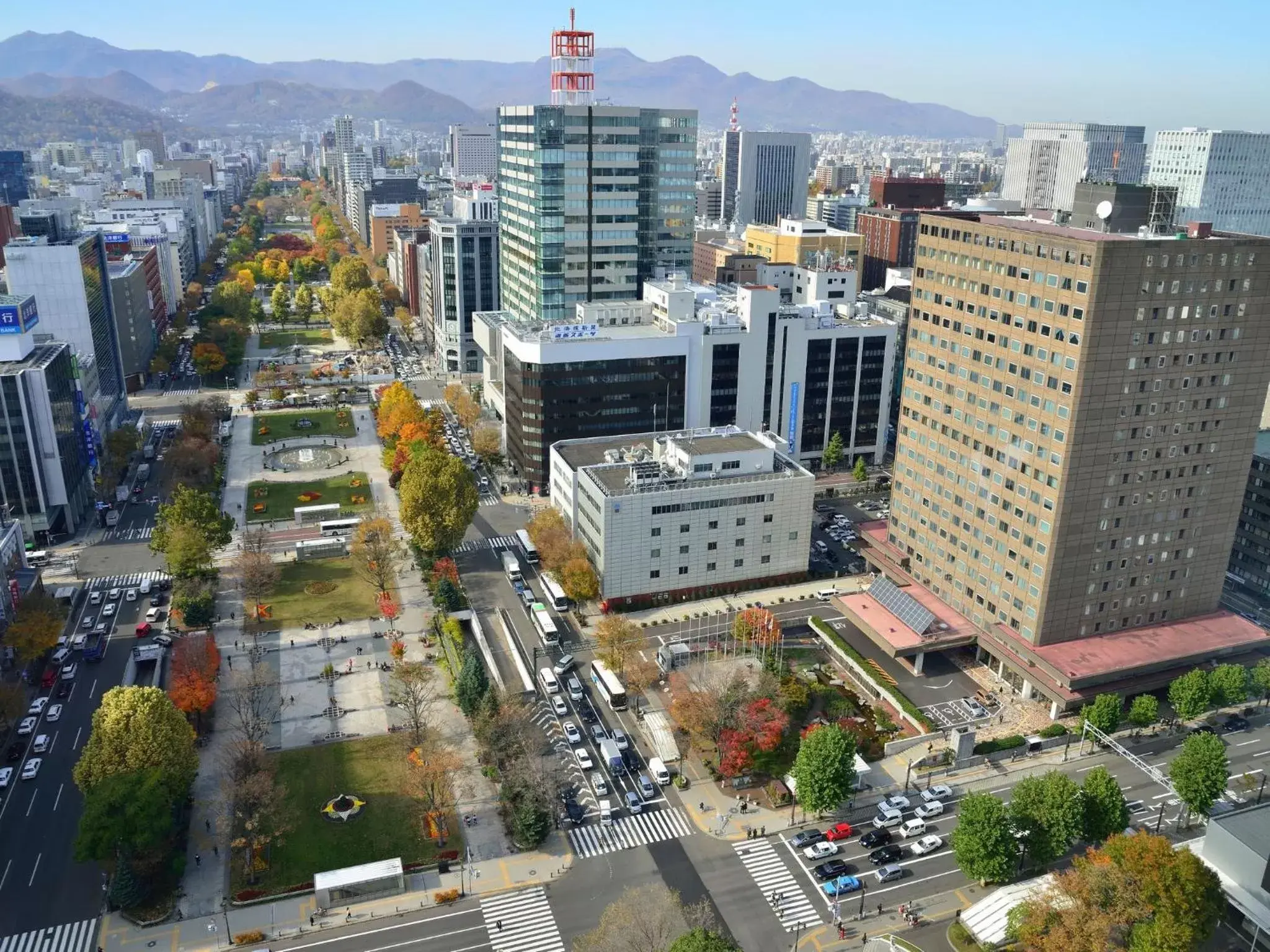 Nearby landmark, Bird's-eye View in APA Hotel & Resort Sapporo