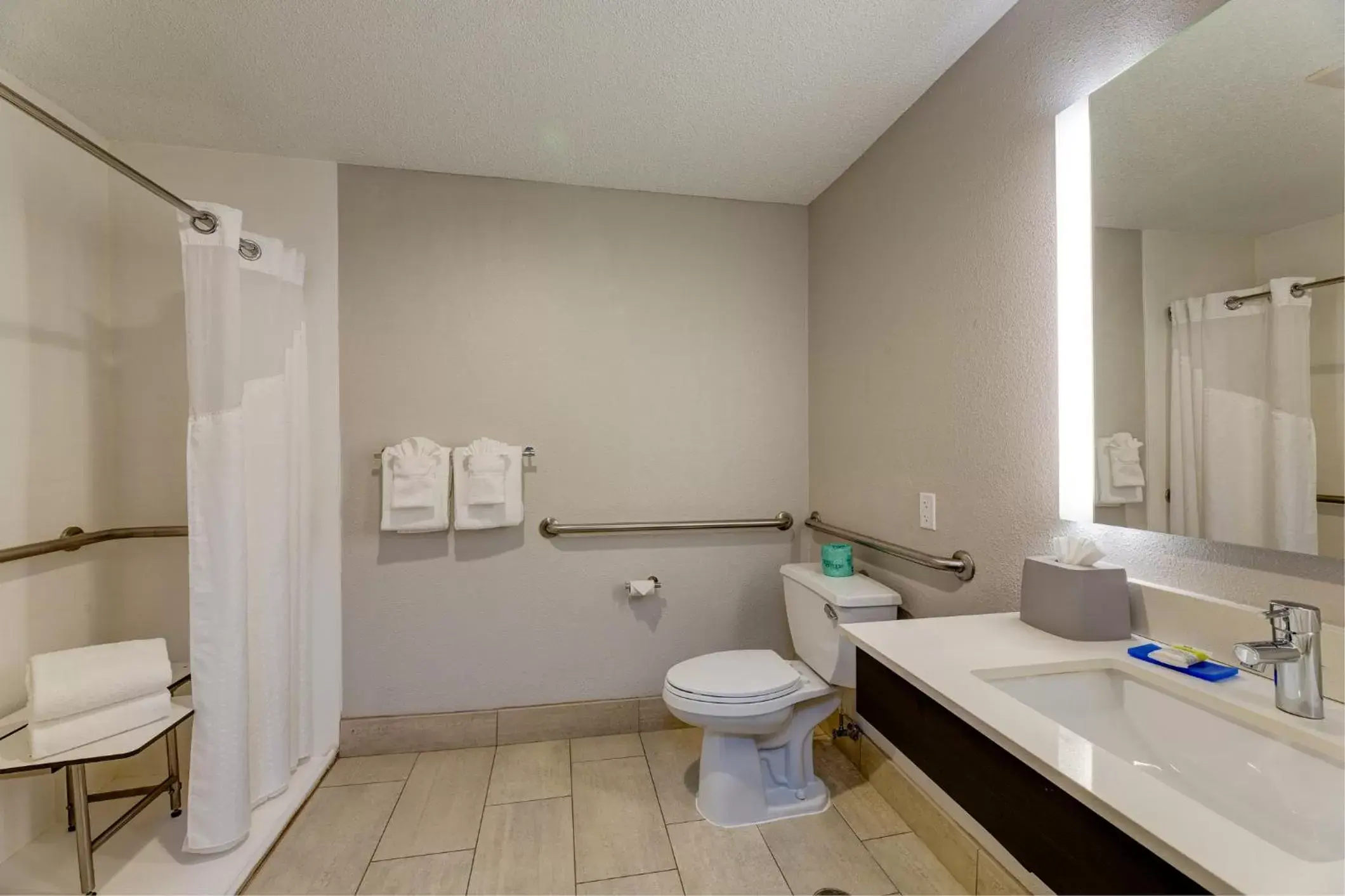 Bathroom in Holiday Inn Express & Suites Ashtabula-Geneva, an IHG Hotel