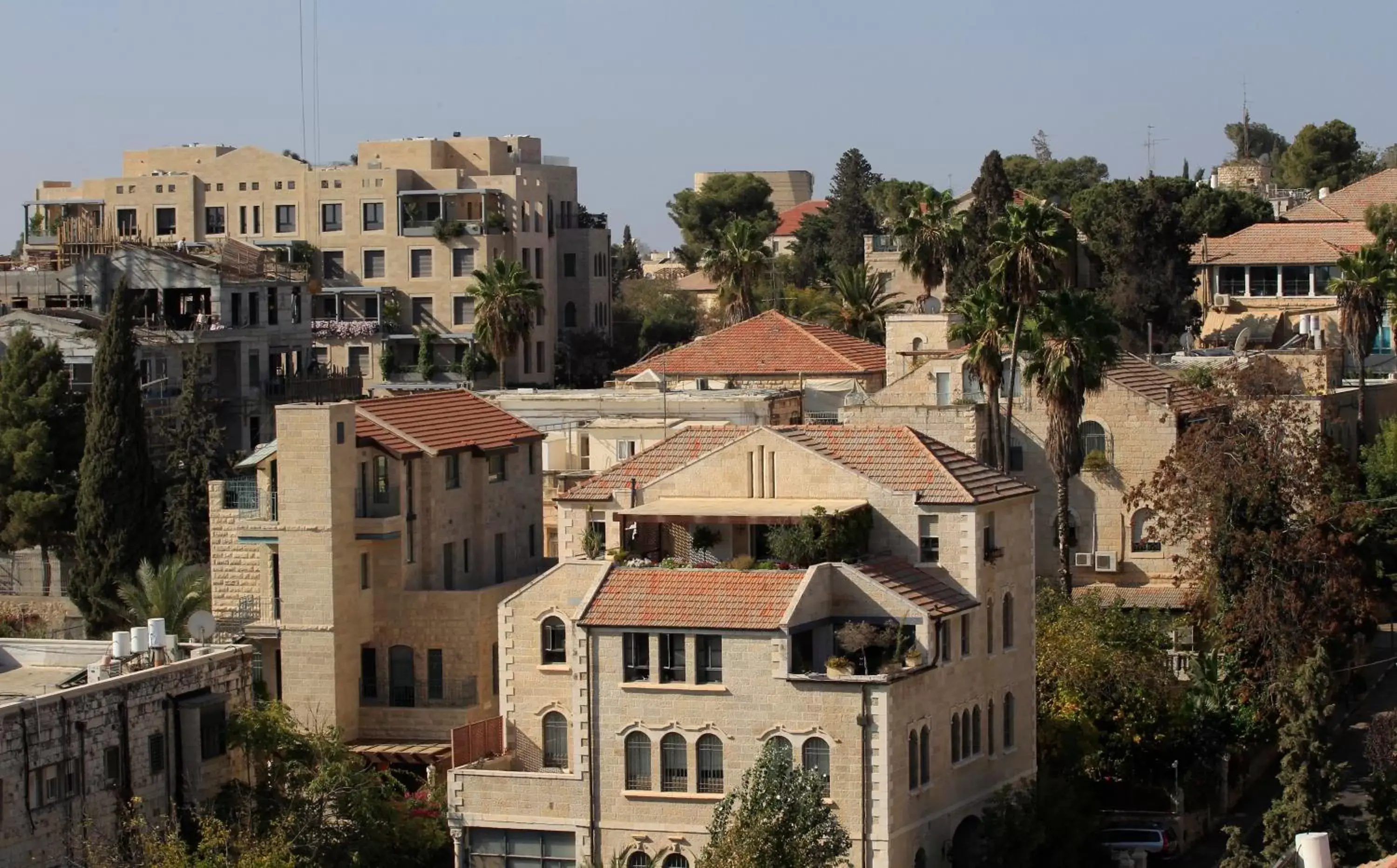 City view in The Inbal Jerusalem