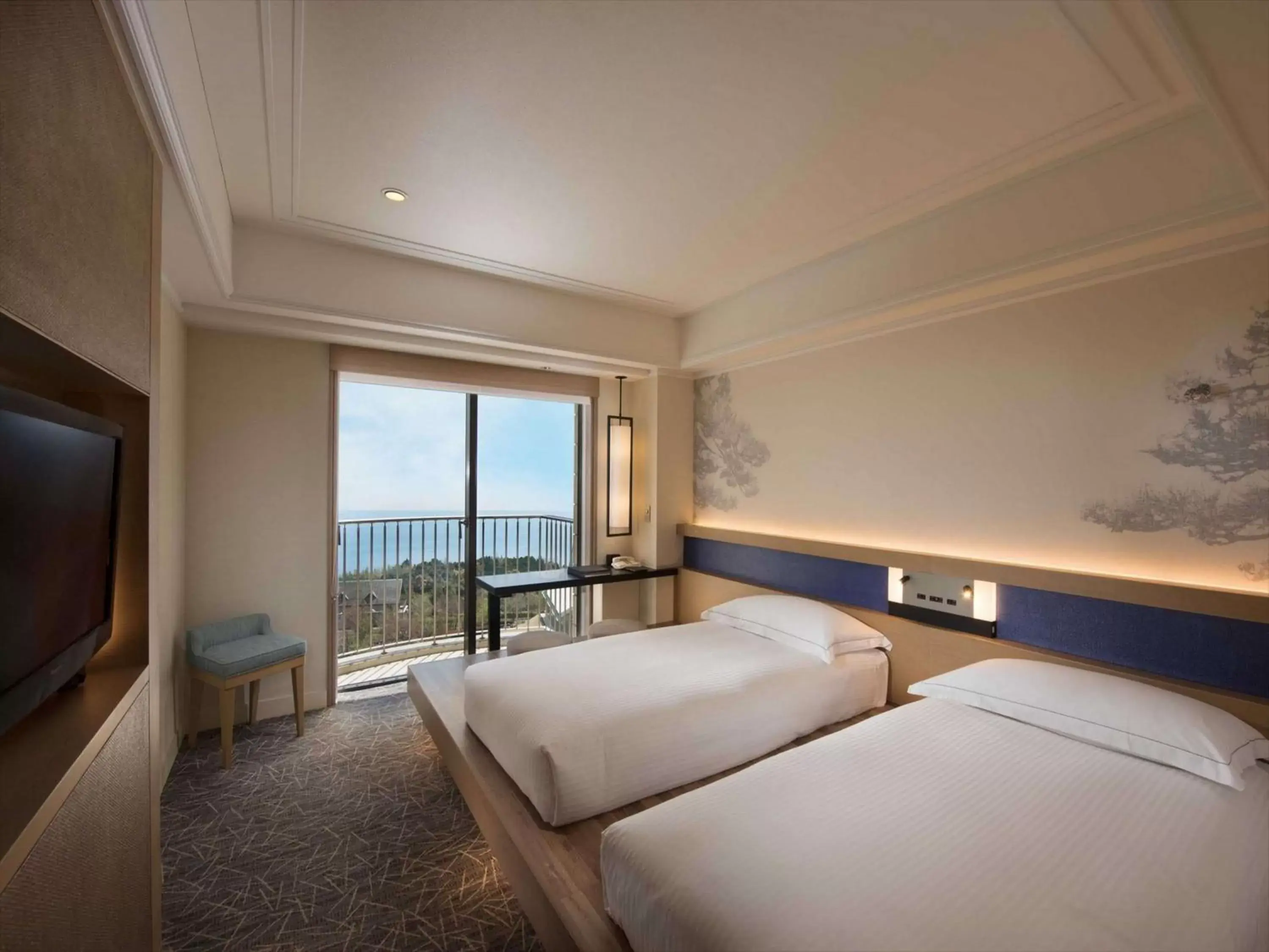 Bedroom in Hilton Odawara Resort & Spa