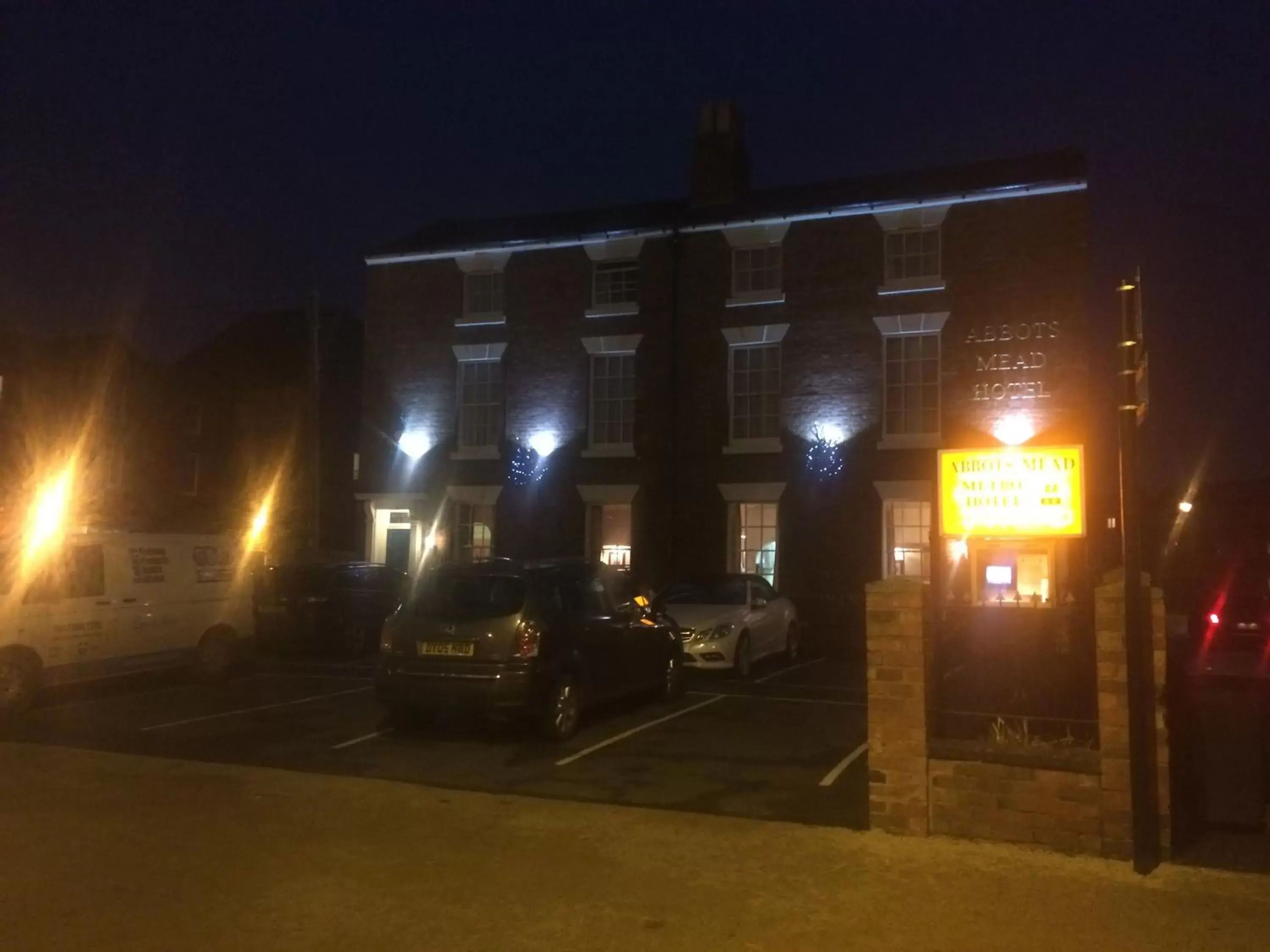Night, Property Building in Abbots Mead Hotel