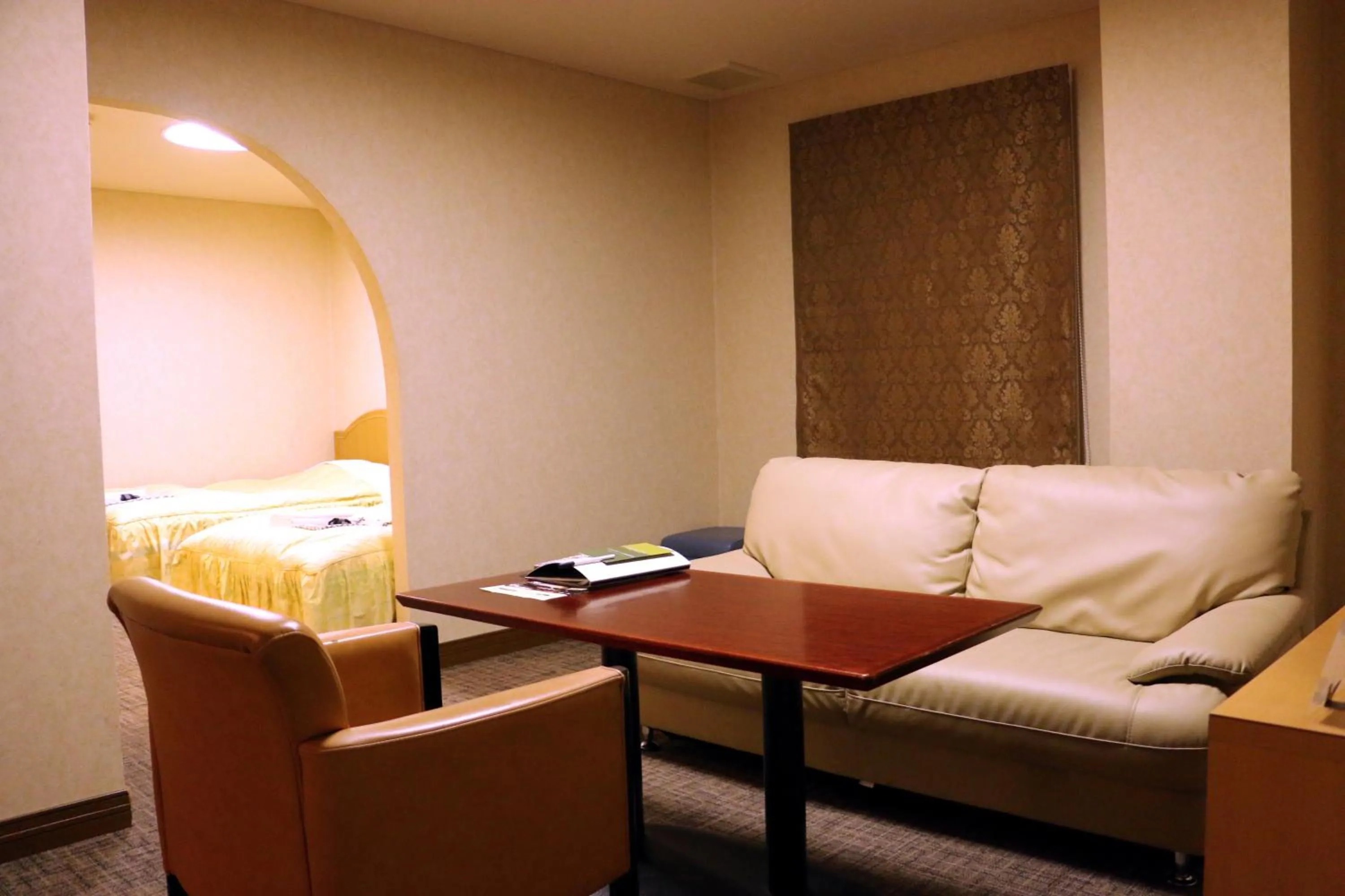 Living room in Nasushiobara Station Hotel