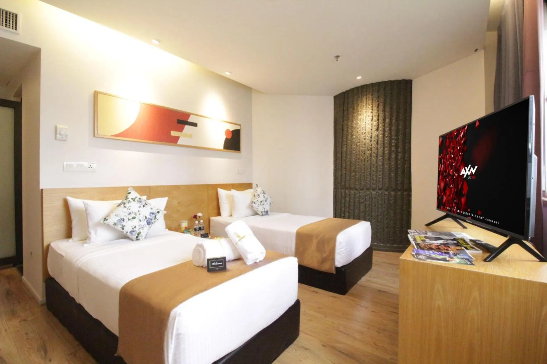 Bed in de King Hotel KLCC