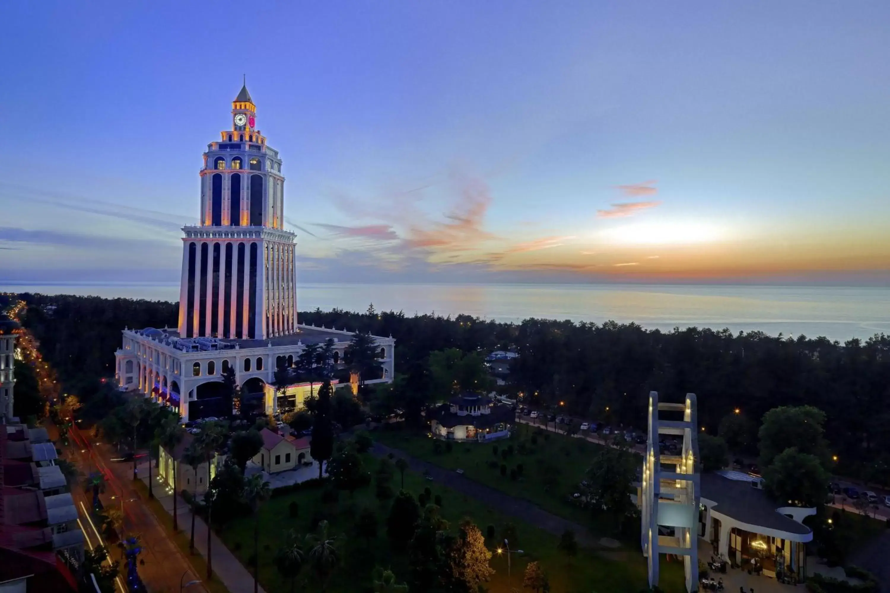 Property building in Sheraton Batumi Hotel