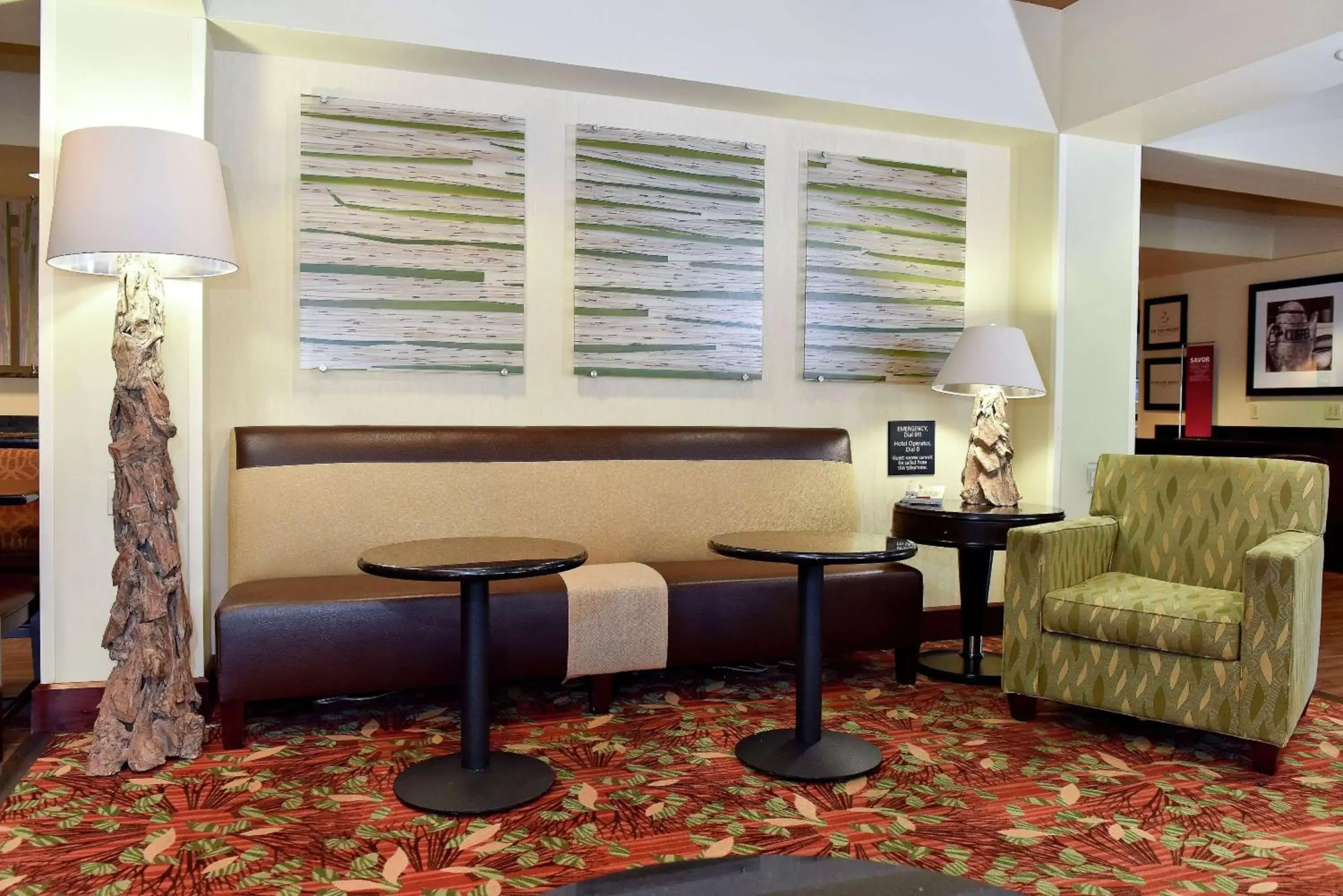 Lobby or reception in Hampton Inn Ruston Lobby or reception in Hampton Inn Ruston
