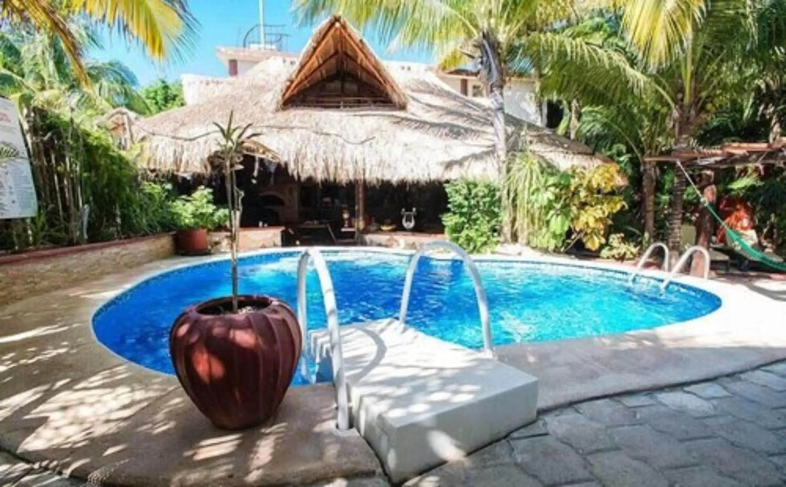 Swimming Pool in Cocos Cabañas Playa del Carmen Adults Only