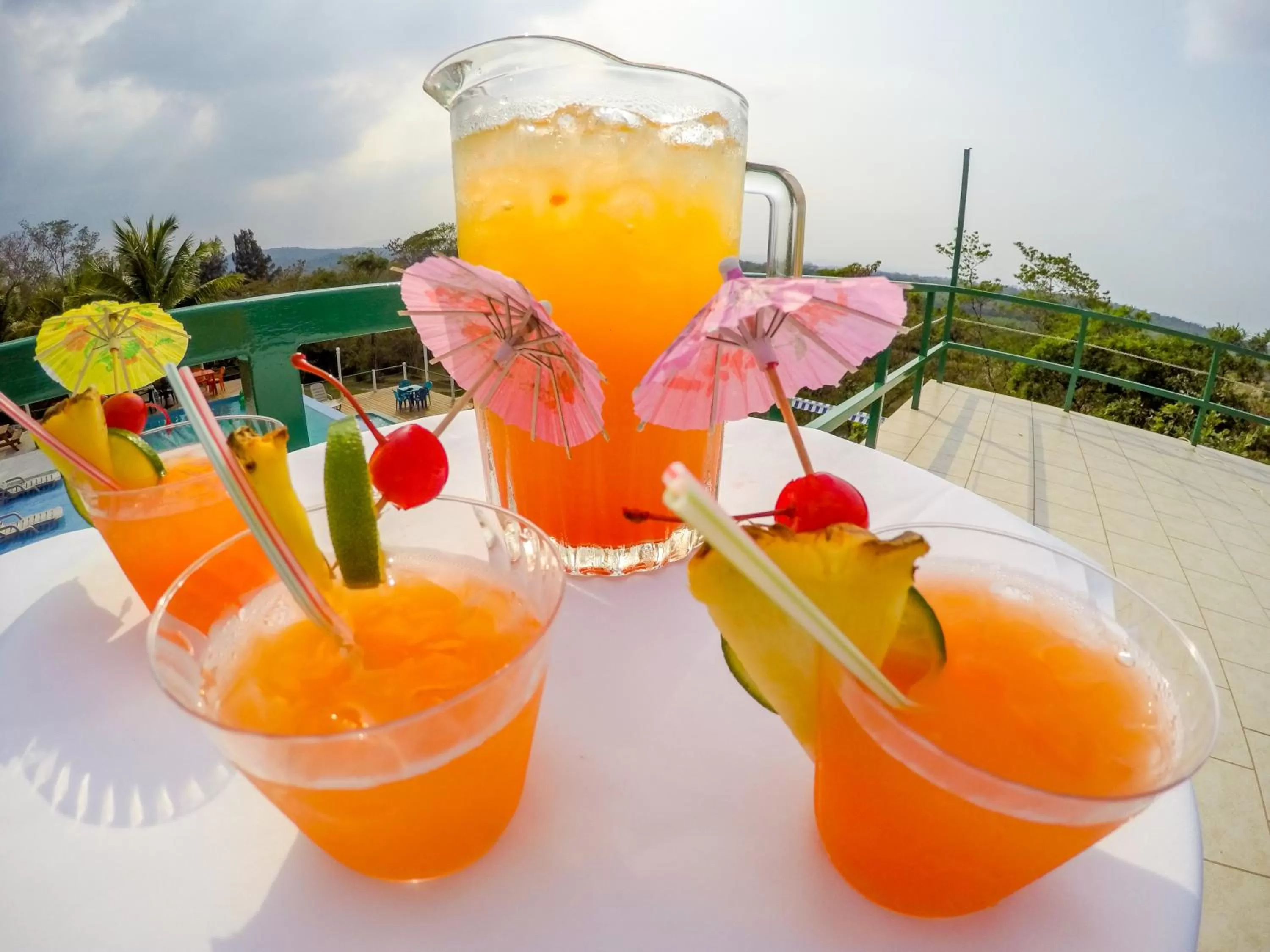 Food and drinks in Rumors Resort Hotel