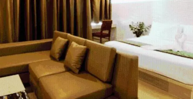 Bed, Seating Area in The Stay Hotel "SHA Certified"