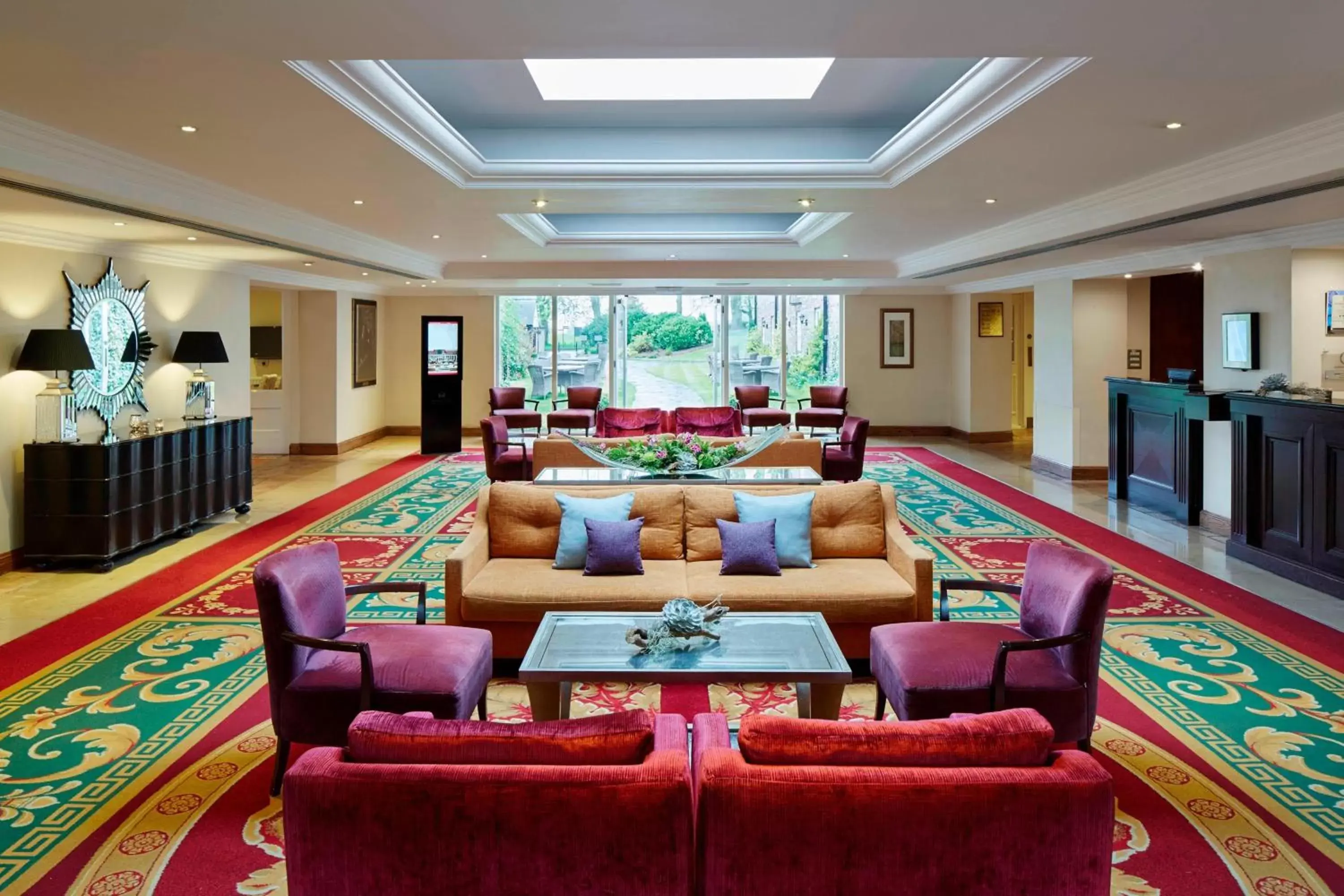 Lobby or reception in Delta Hotels by Marriott Worsley Park Country Club