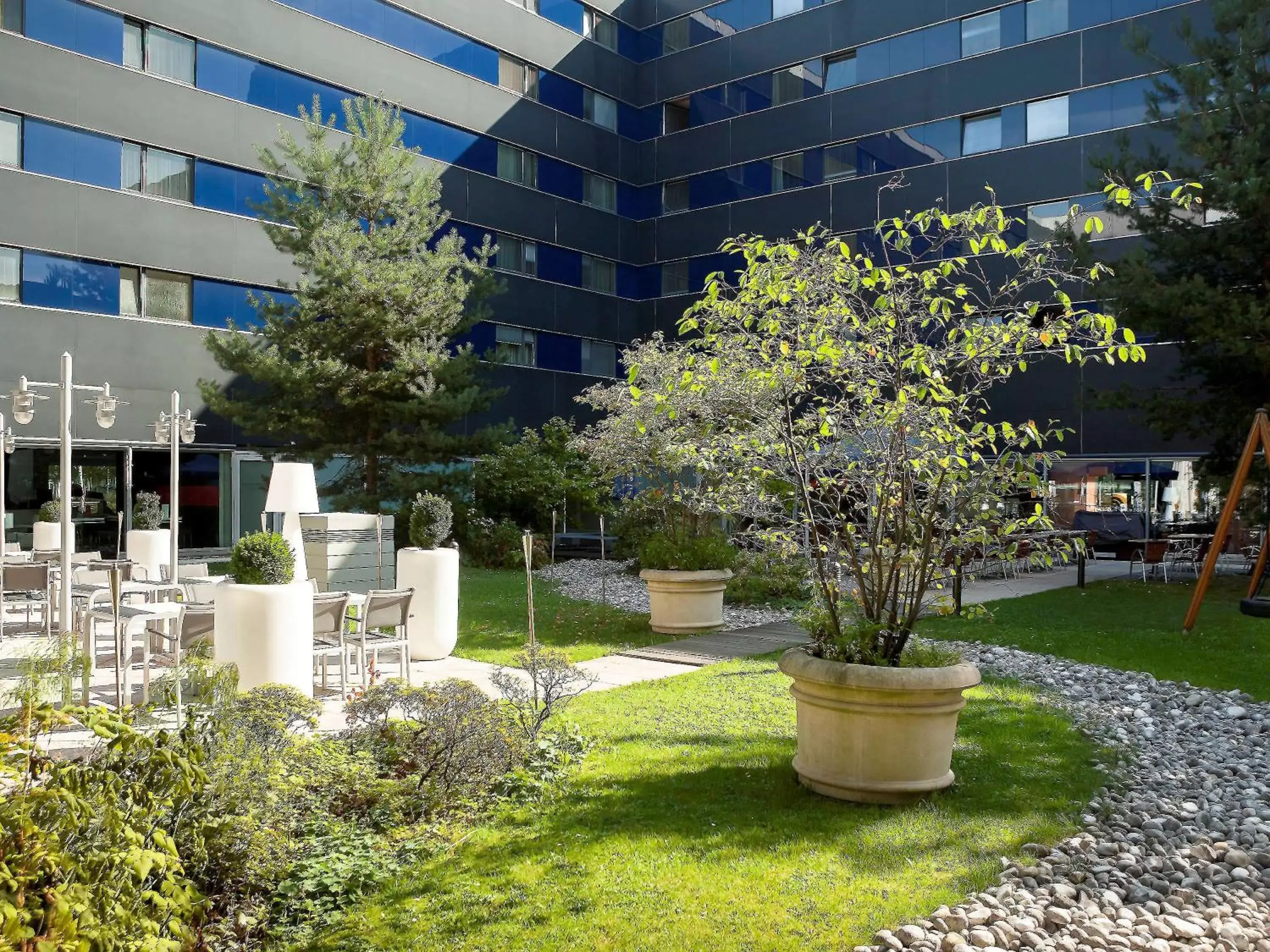 Property building, Garden in Novotel Zurich City West