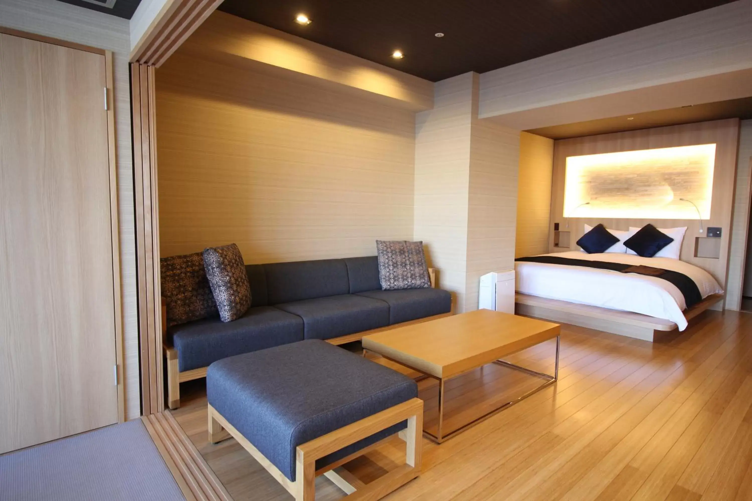 Living room in Kushiro Century Castle Hotel