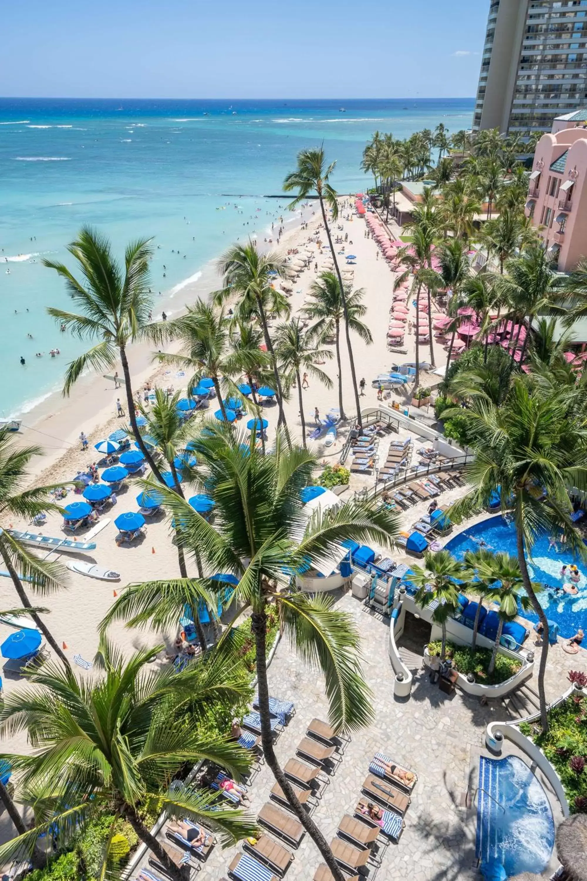 Beach, Pool View in OUTRIGGER Waikiki Beach Resort