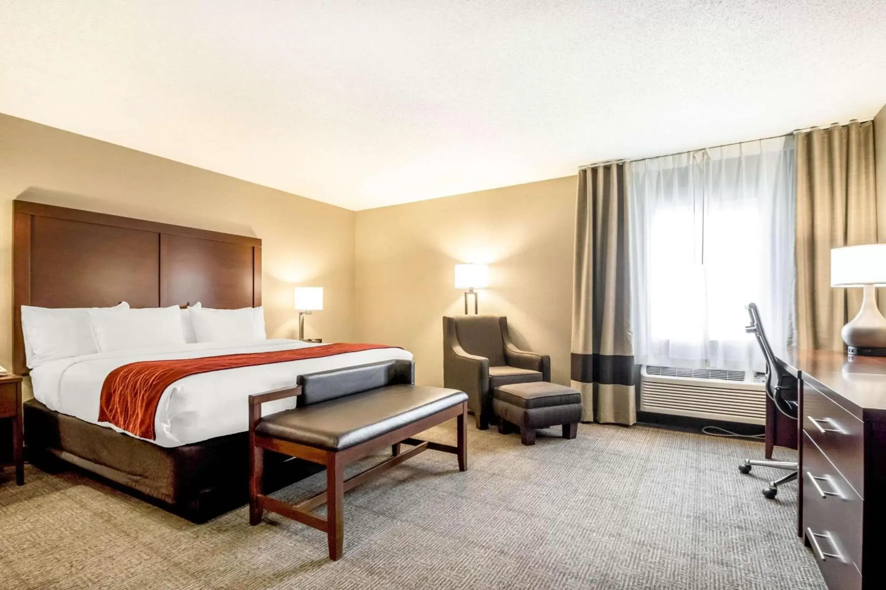 Photo of the whole room, Bed in Comfort Inn Ottawa Starved Rock Area