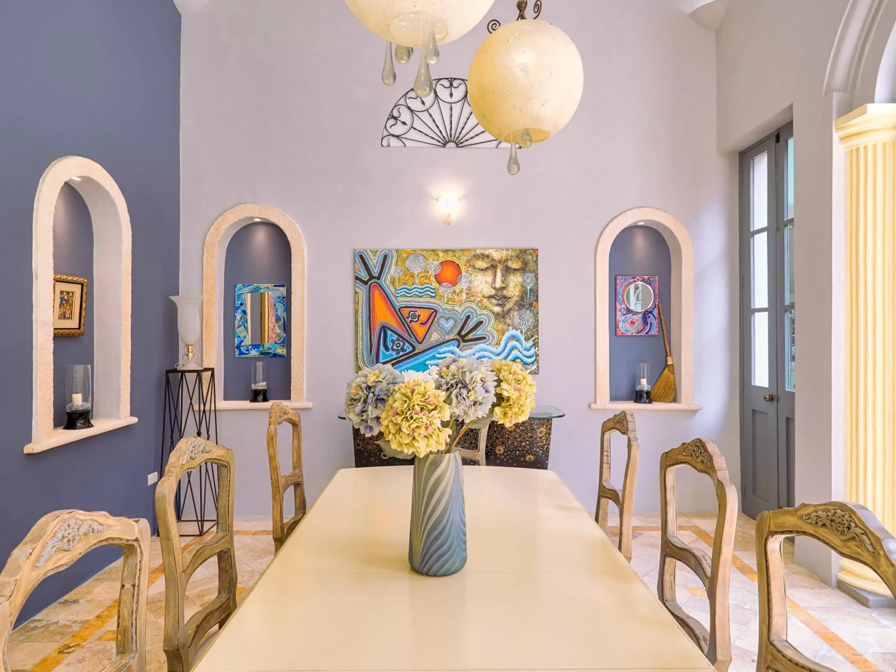 Dining Area in Casona 66 Merida Boutique Hotel