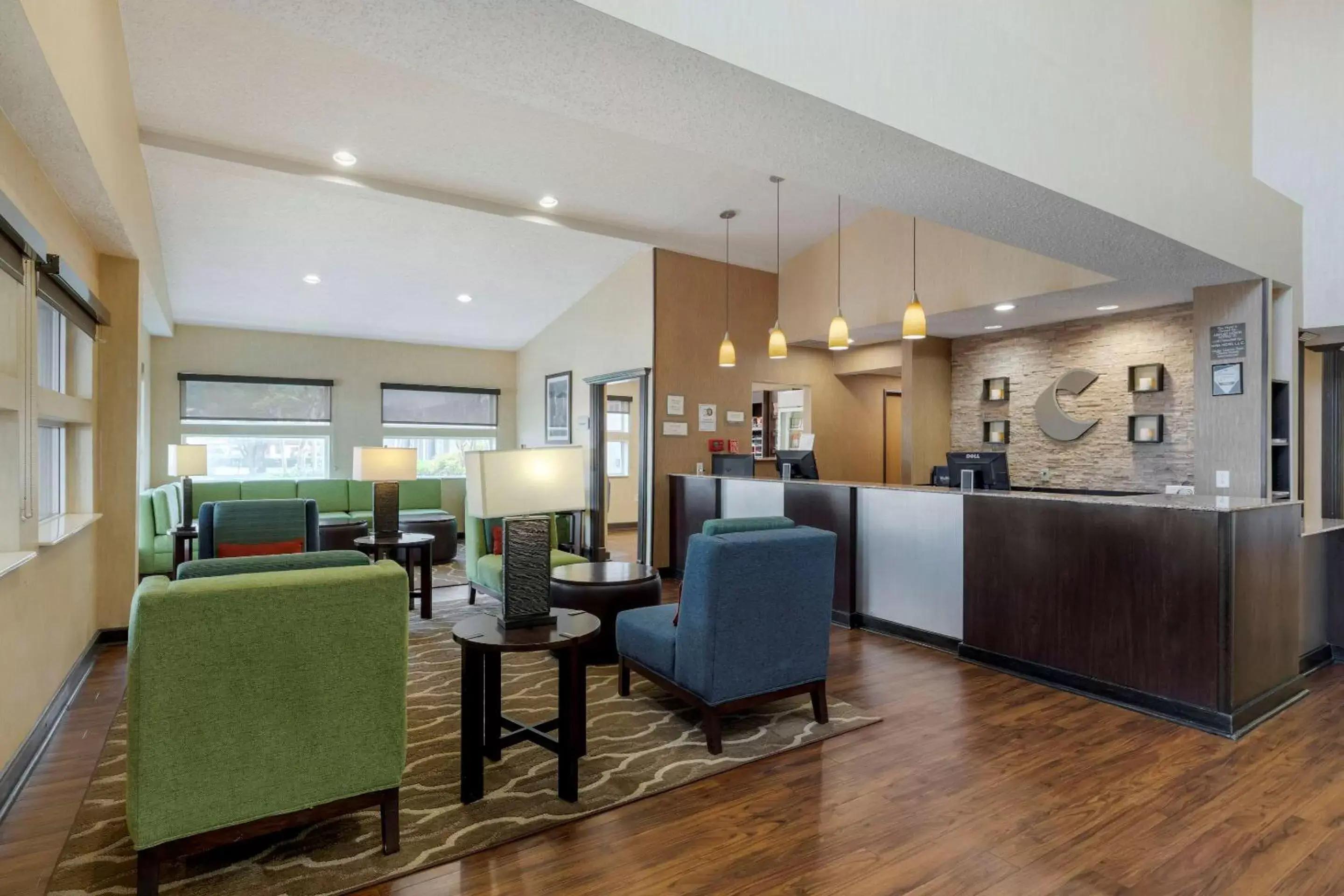 Lobby or reception, Lobby/Reception in Comfort Suites DFW Airport