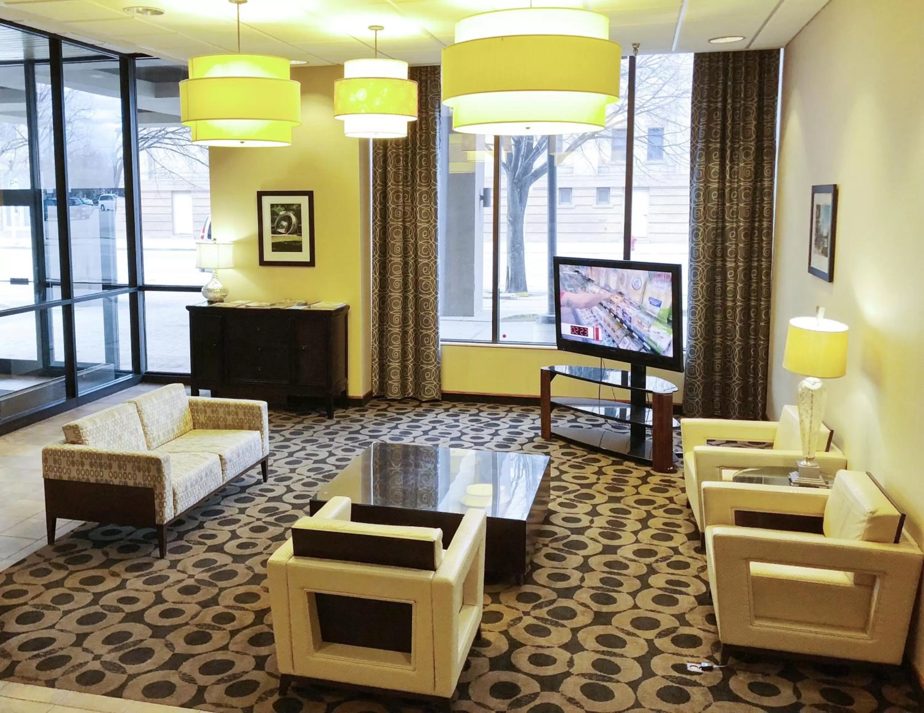 Lobby or reception in Radisson Hotel Bismarck