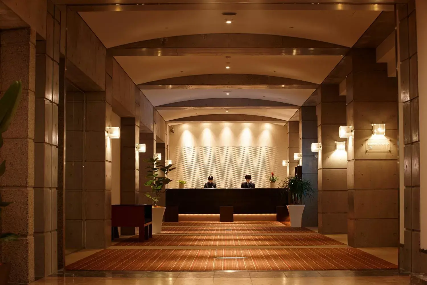 Lobby or reception in The Residential Suites Fukuoka Lobby or reception in The Residential Suites Fukuoka