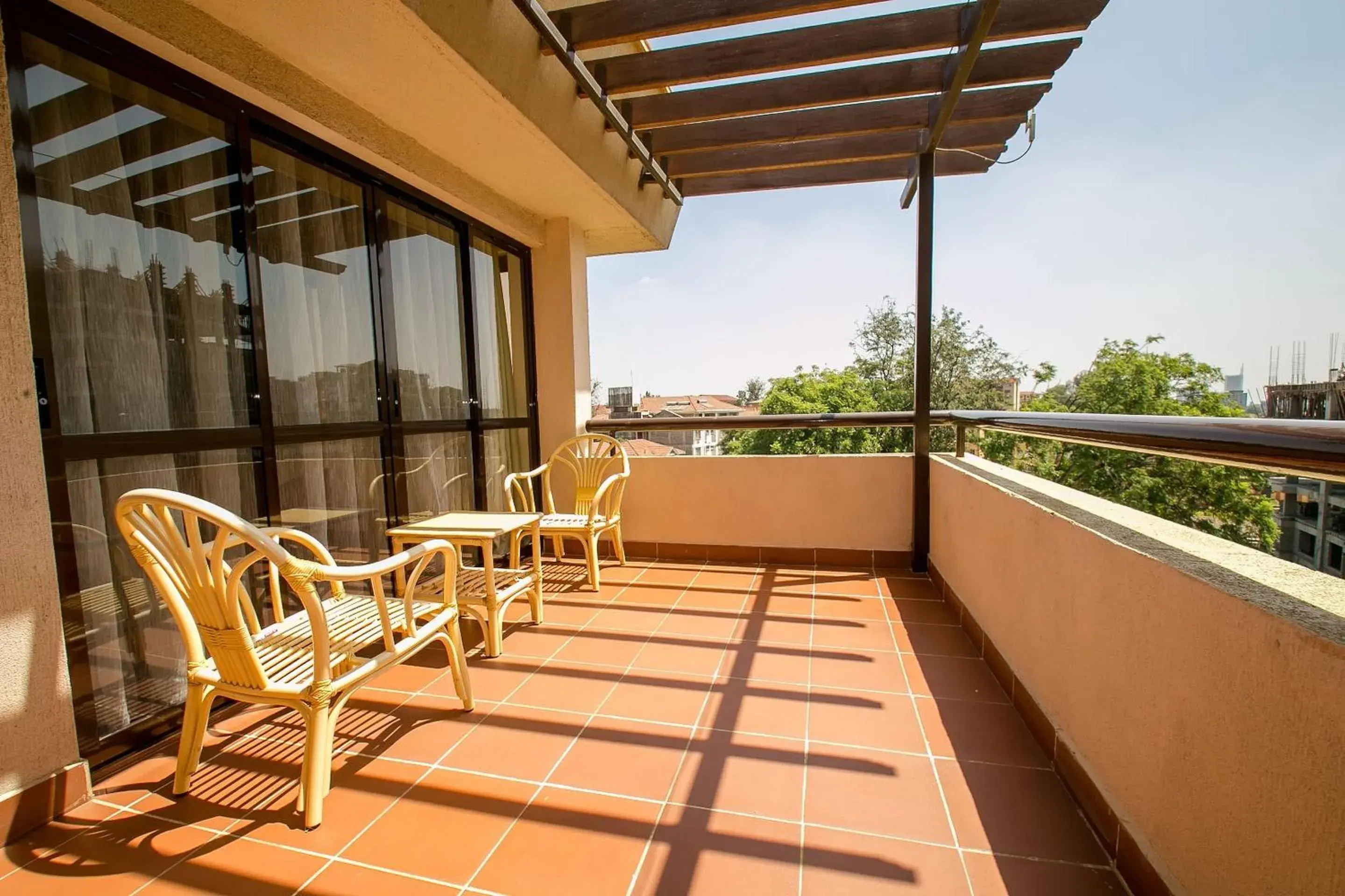 Balcony/Terrace in Waridi Paradise Hotel and Suites