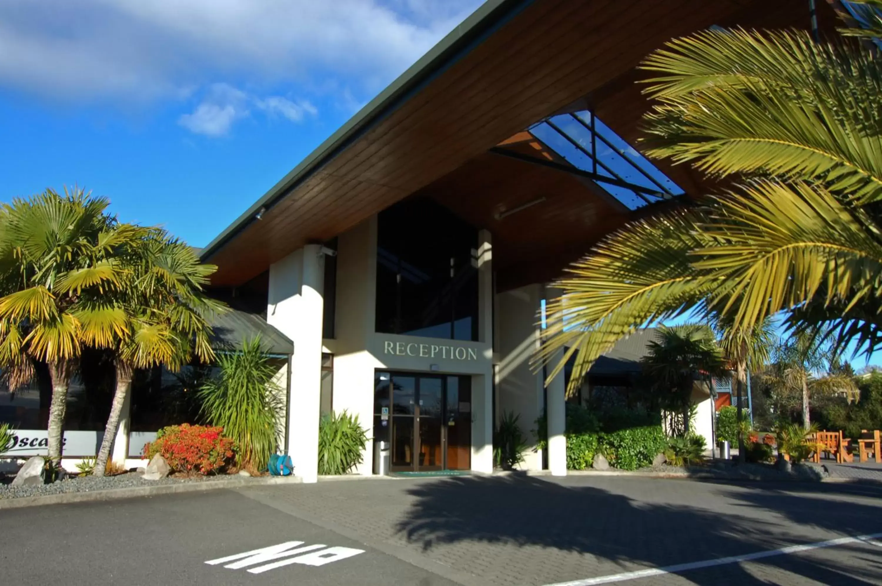 Facade/entrance, Property Building in Lakeland Resort Taupo