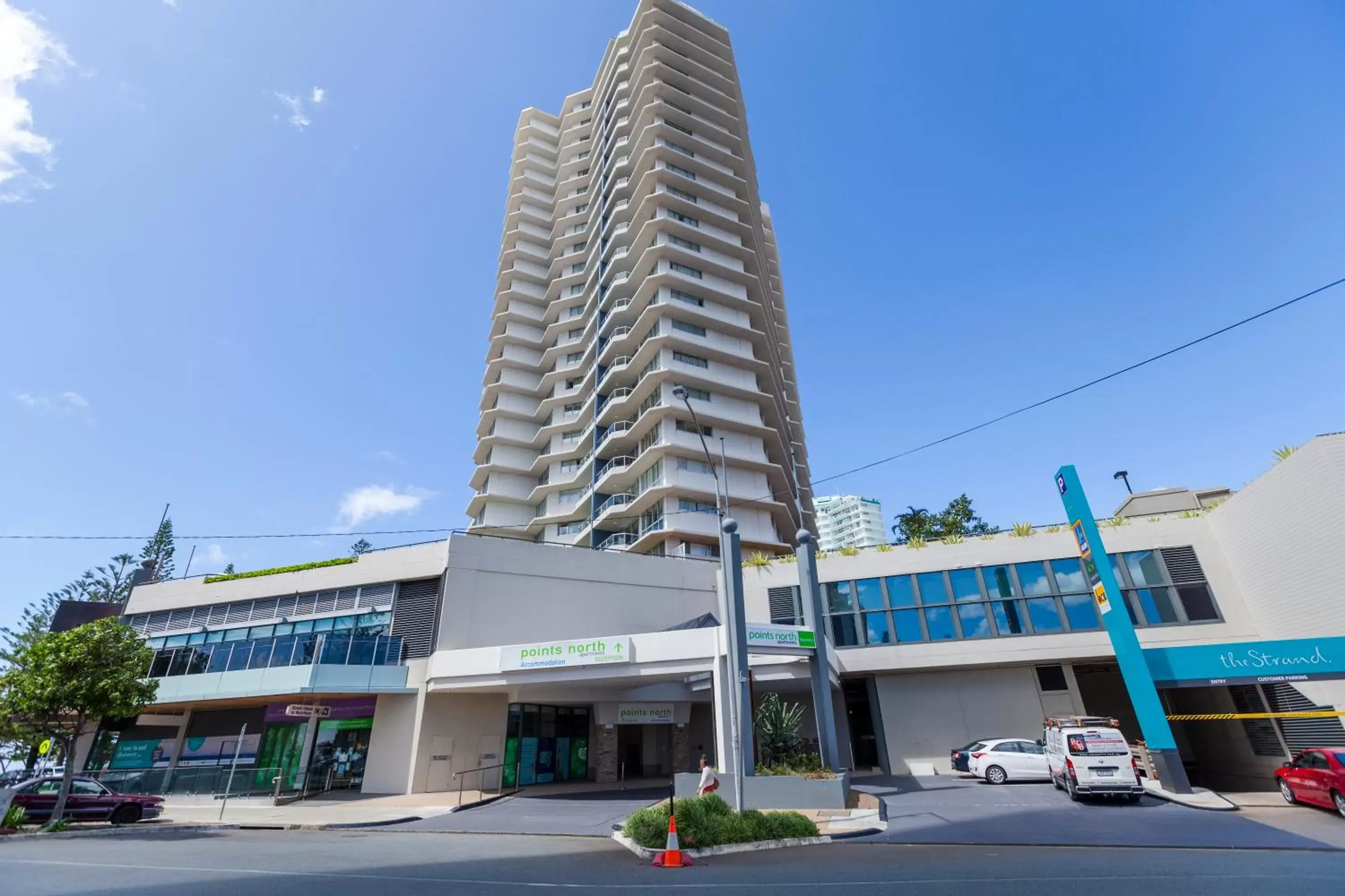 Facade/entrance, Property Building in Points North Apartments