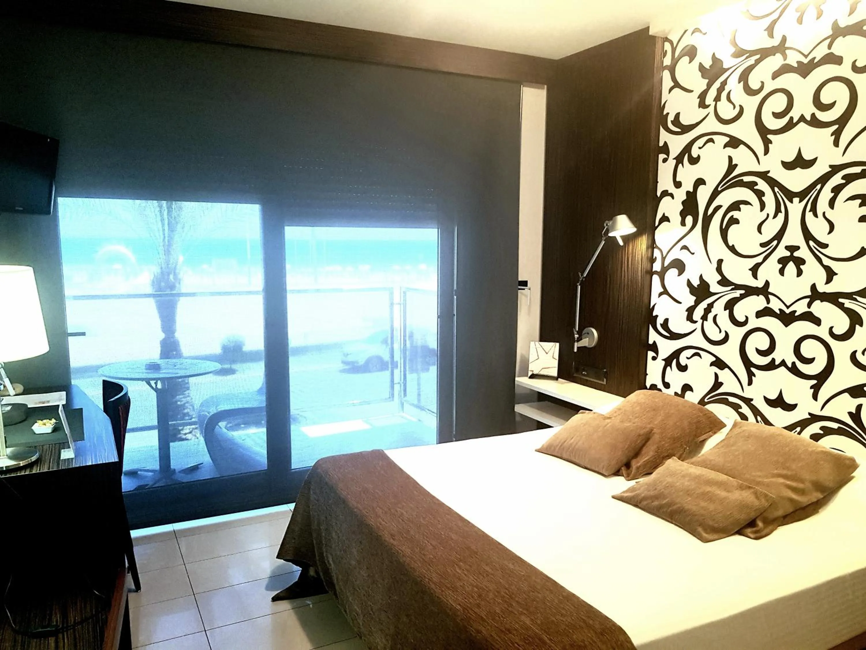 Bed in Hotel Boutique Estrella del Mar