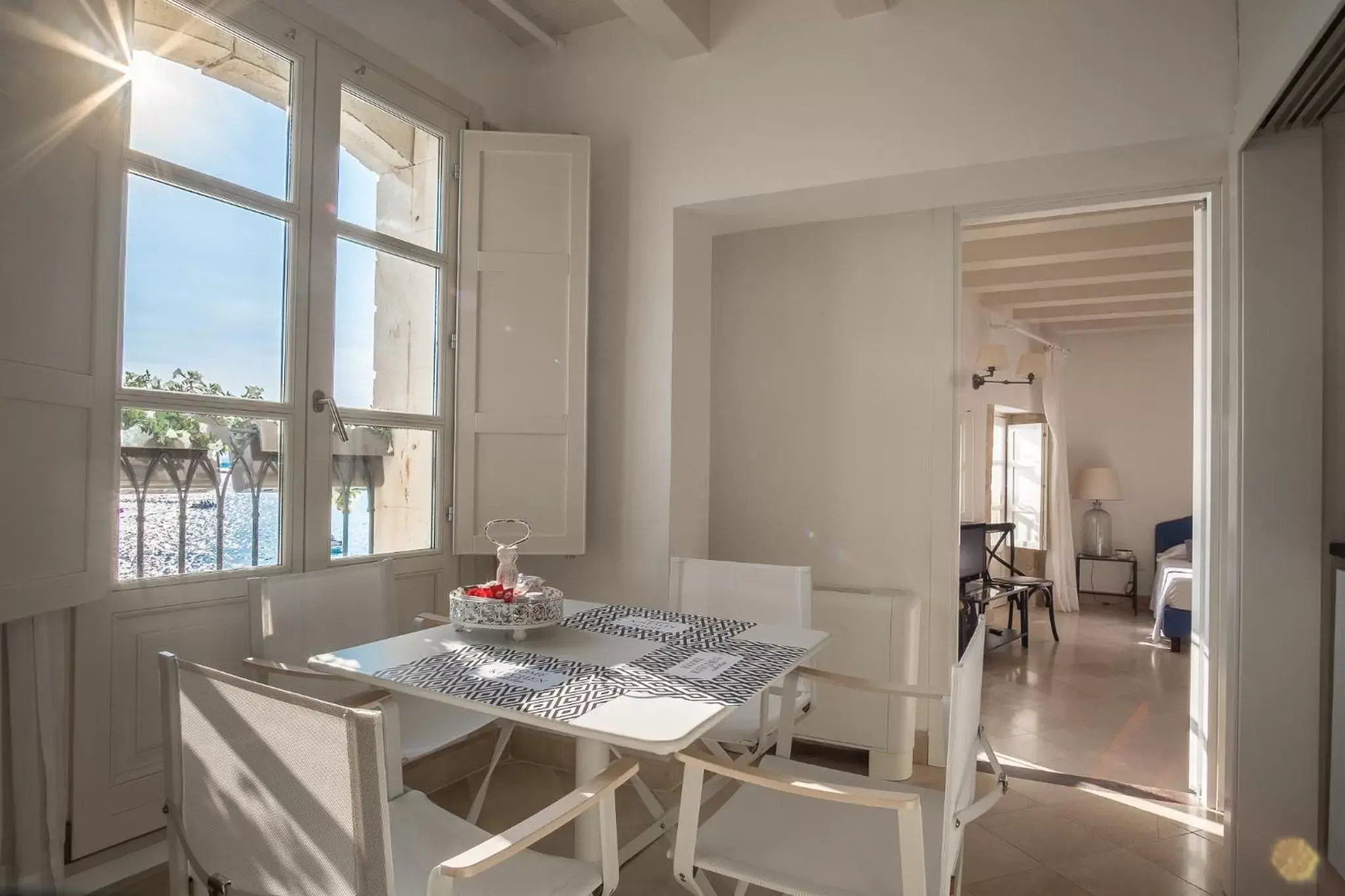 Living room in Palazzo Alfeo Aparthotel