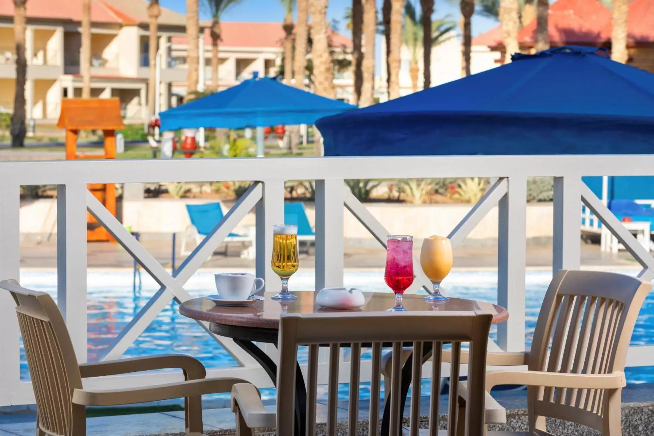 Balcony/Terrace in Pickalbatros Aqua Blu Sharm El Sheikh