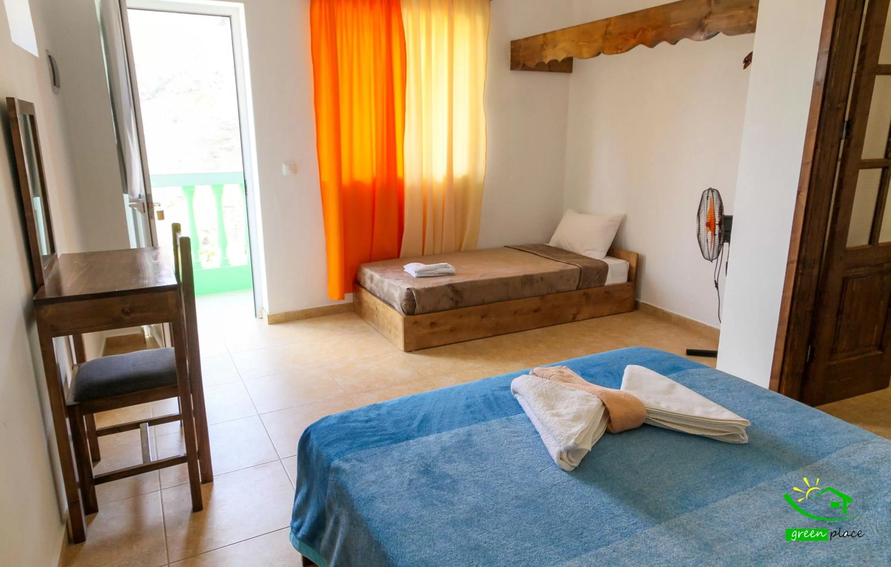 Bed in Pousada Green Place