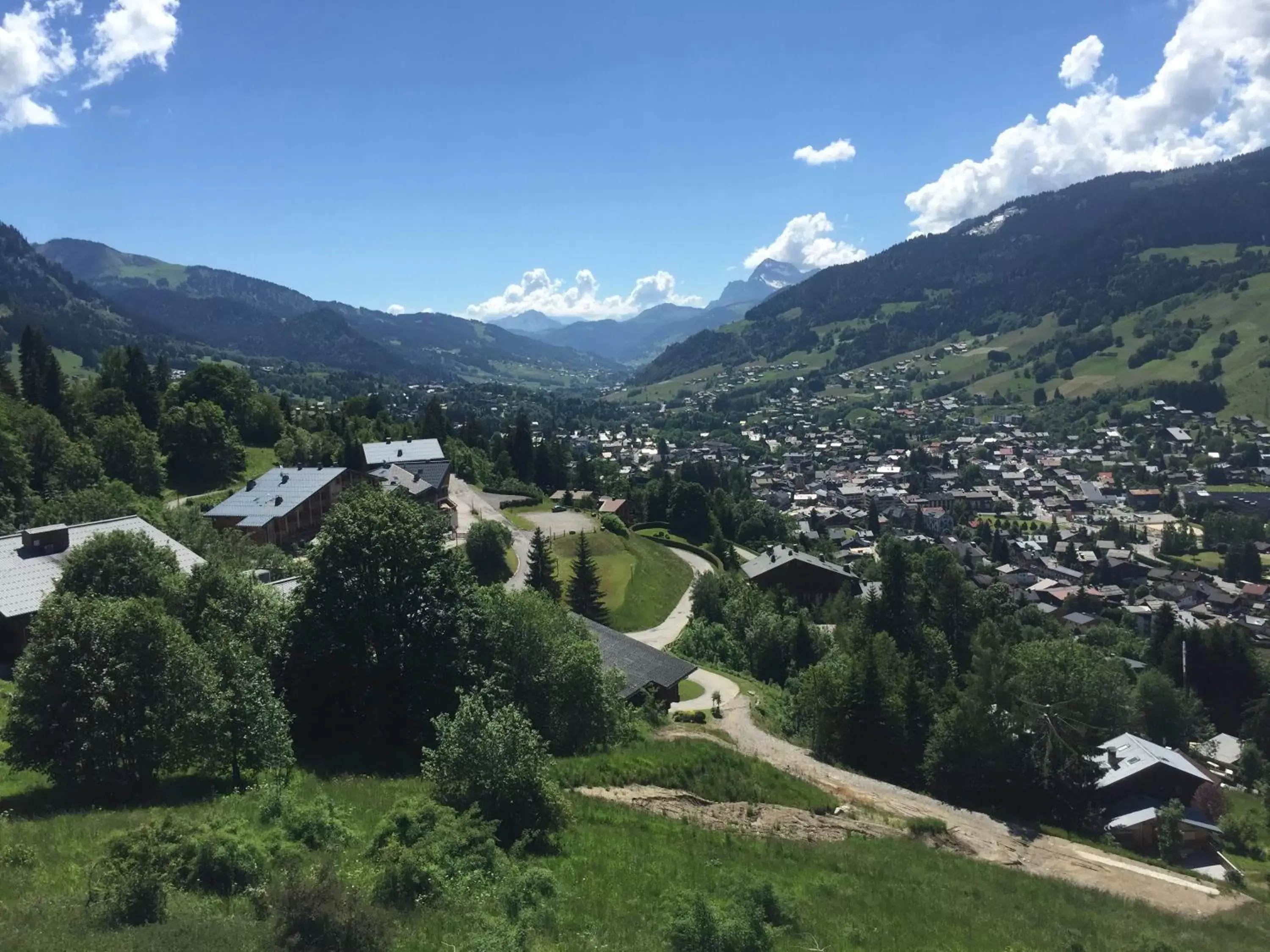 View (from property/room), Bird's-eye View in Mamie Megève