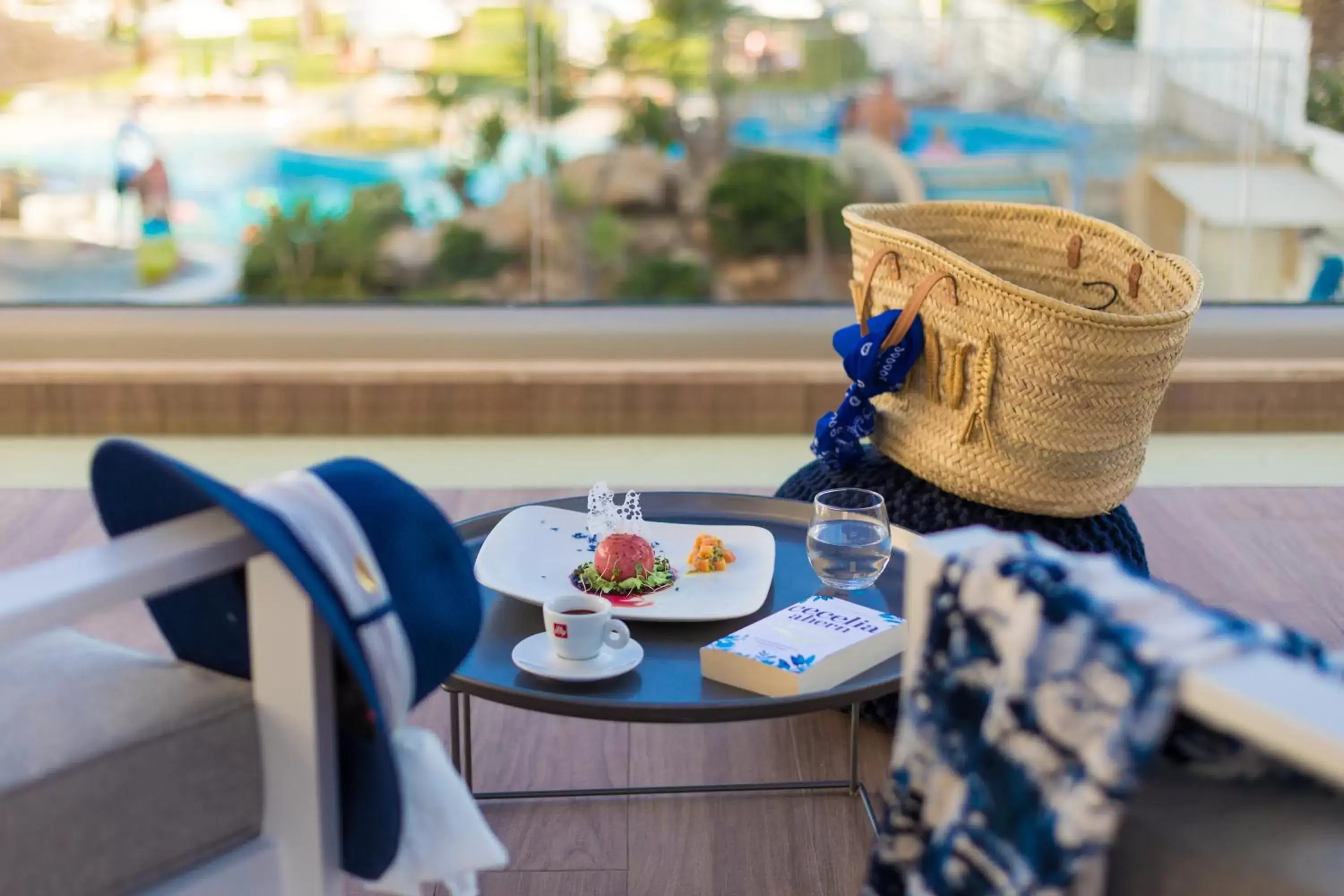 Patio in Golden Bay Beach Hotel