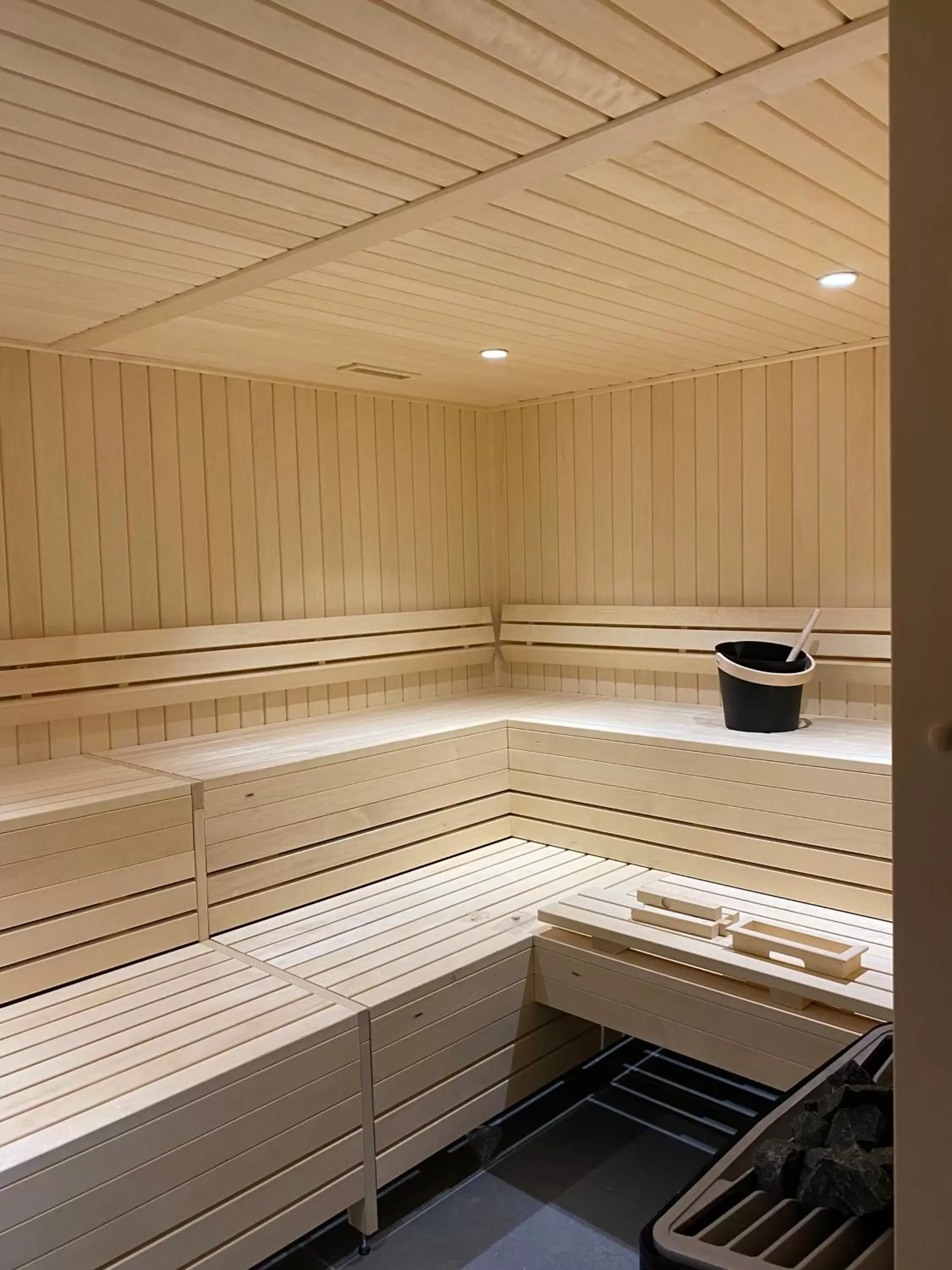 Sauna in Best Western Premier Le Chapitre Hotel and Spa